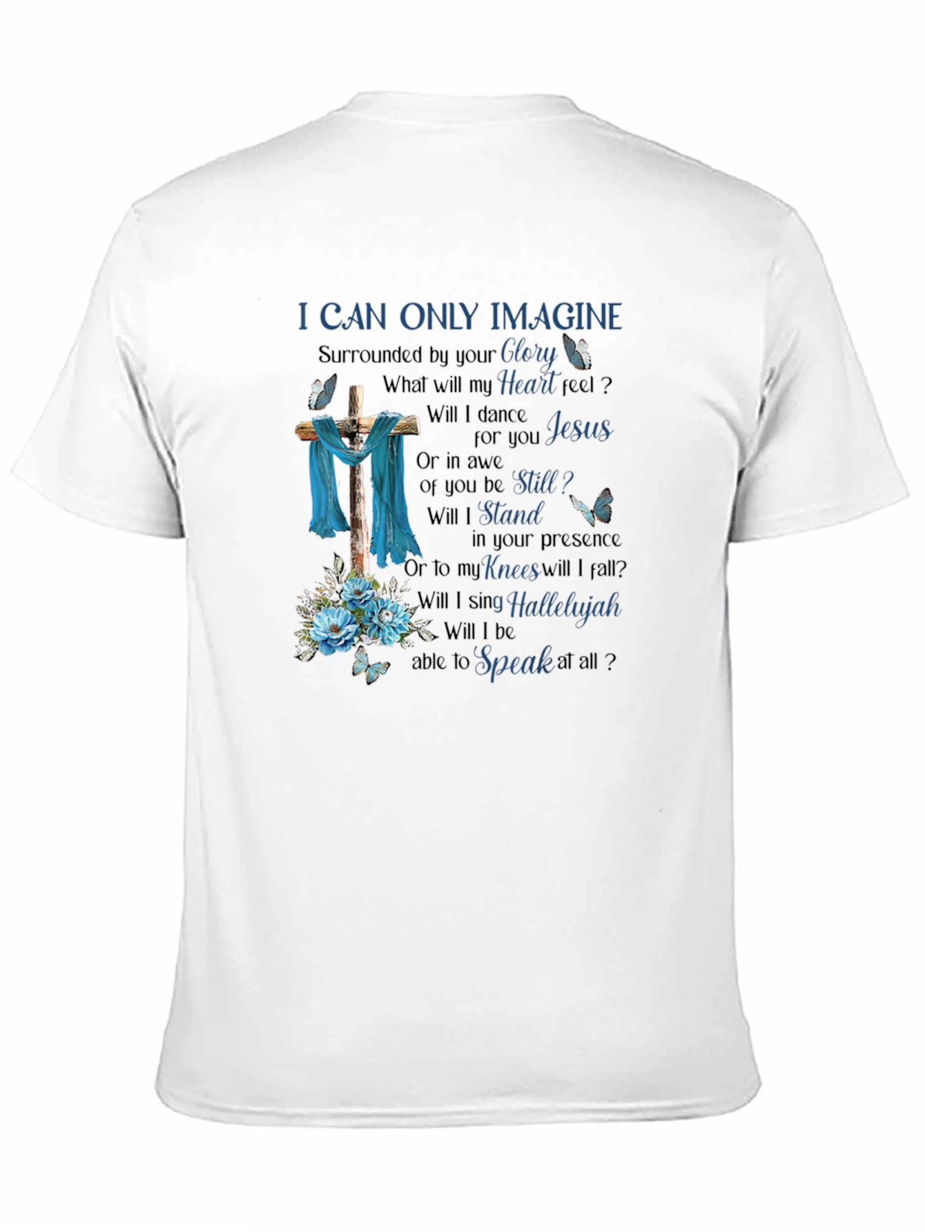 Black I Can Only Imagine Graphic Tee view 11
