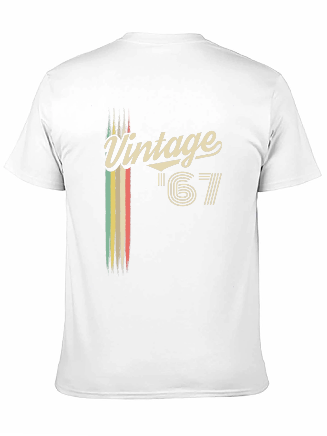 Black Vintage '67 Retro Graphic Tee - Classic Style view 11