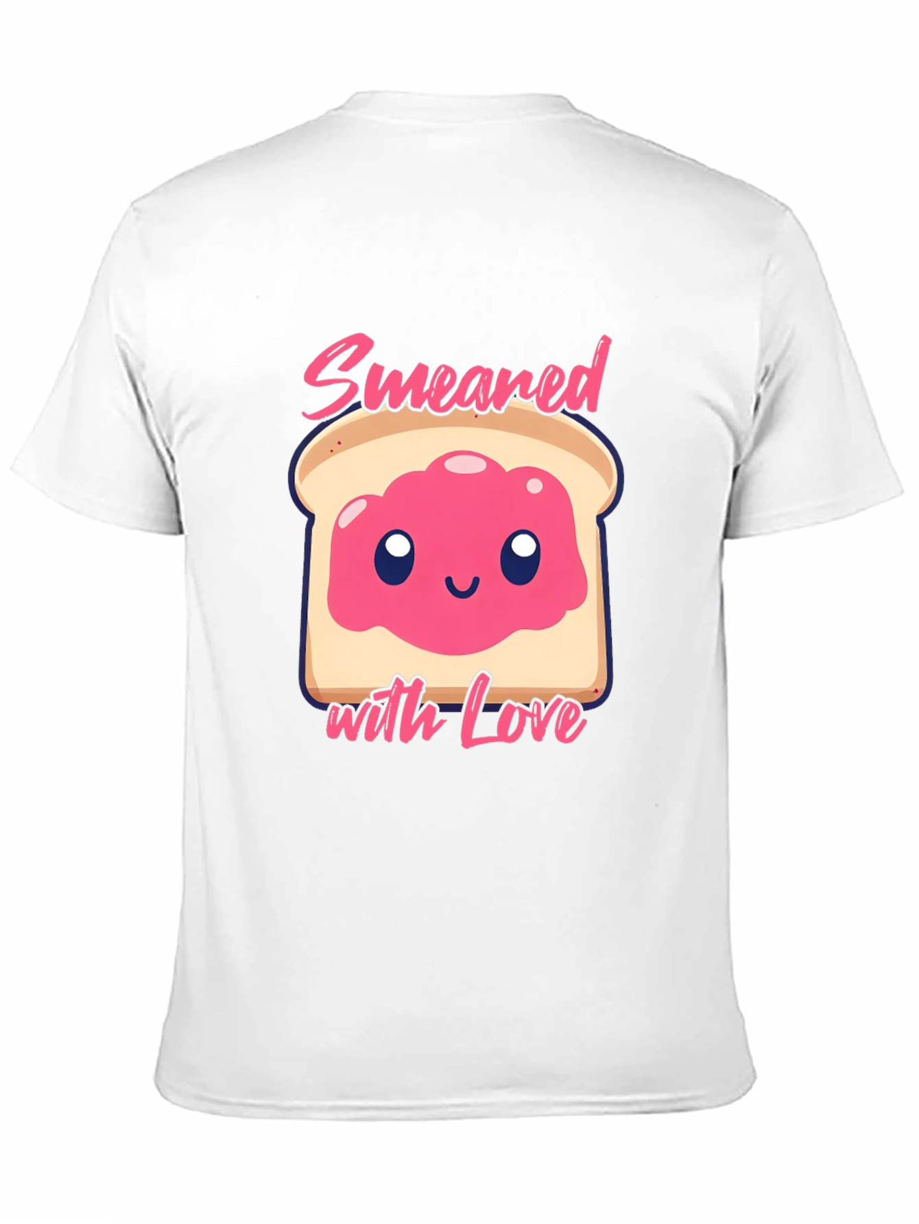 Black Smear with Love T-Shirt Funny Foodie Graphic Tee view 11