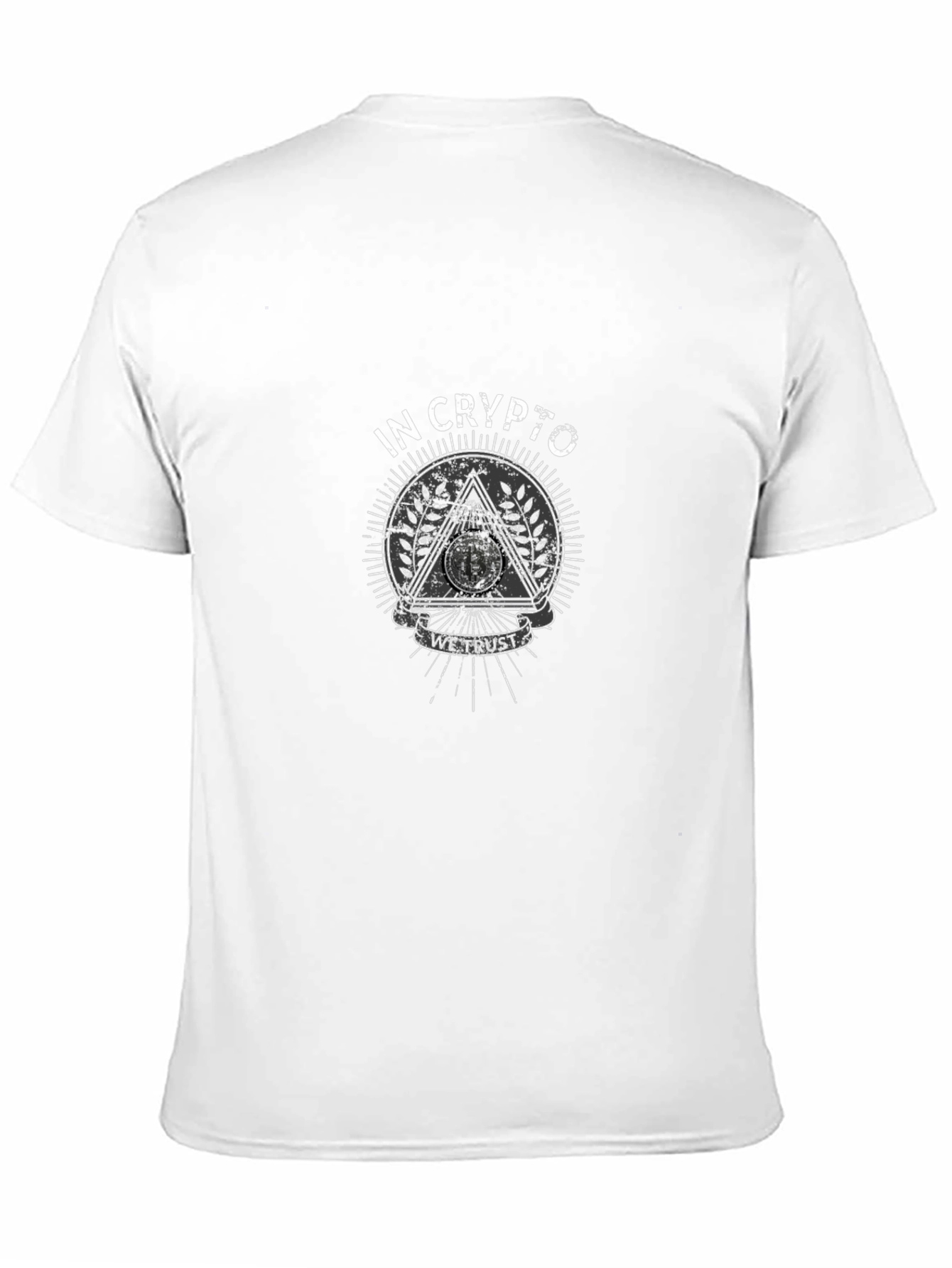 Black In Crypto We Trust Black T-Shirt view 11