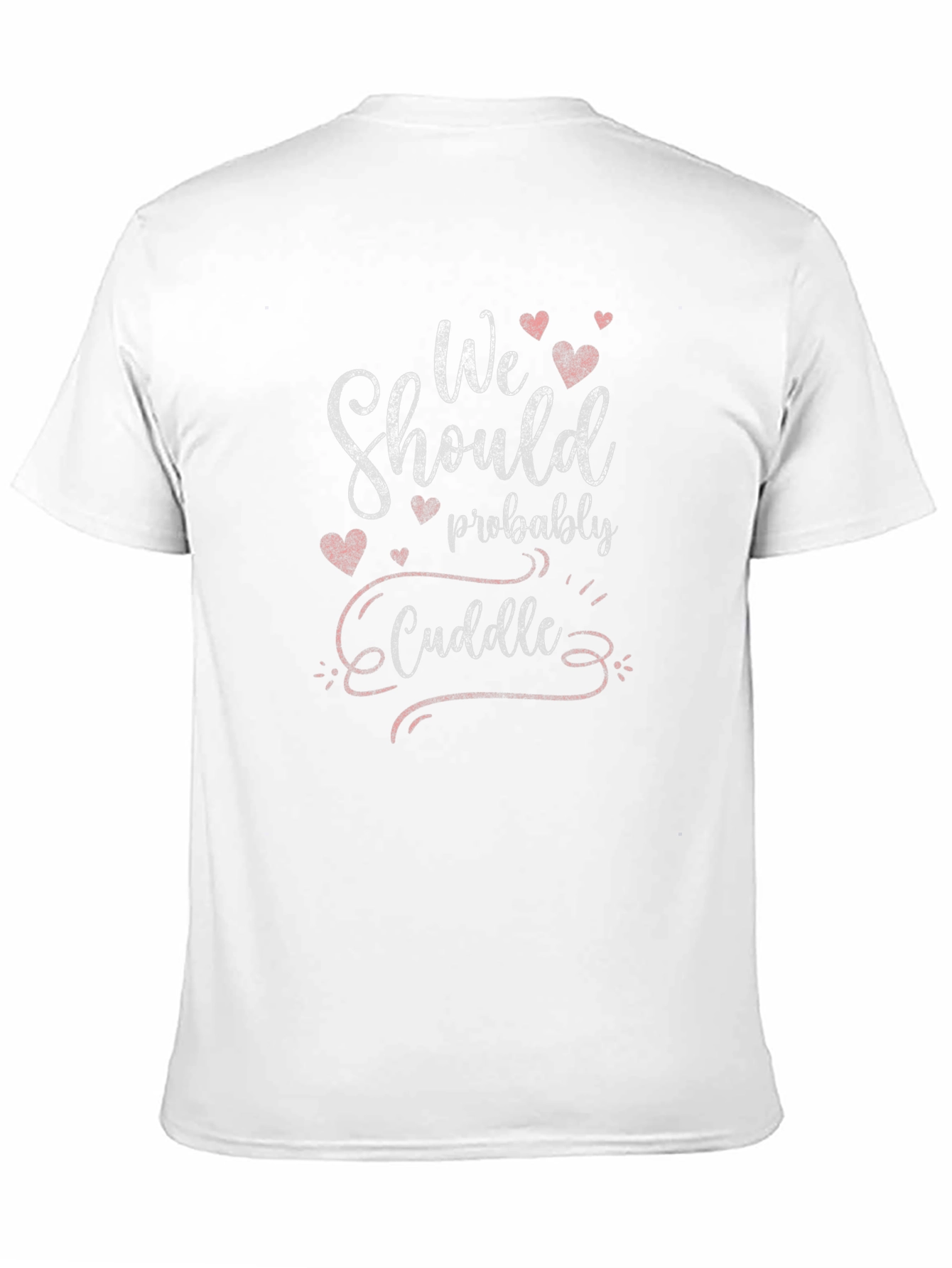 Black We Should Cuddle Graphic Tee view 11