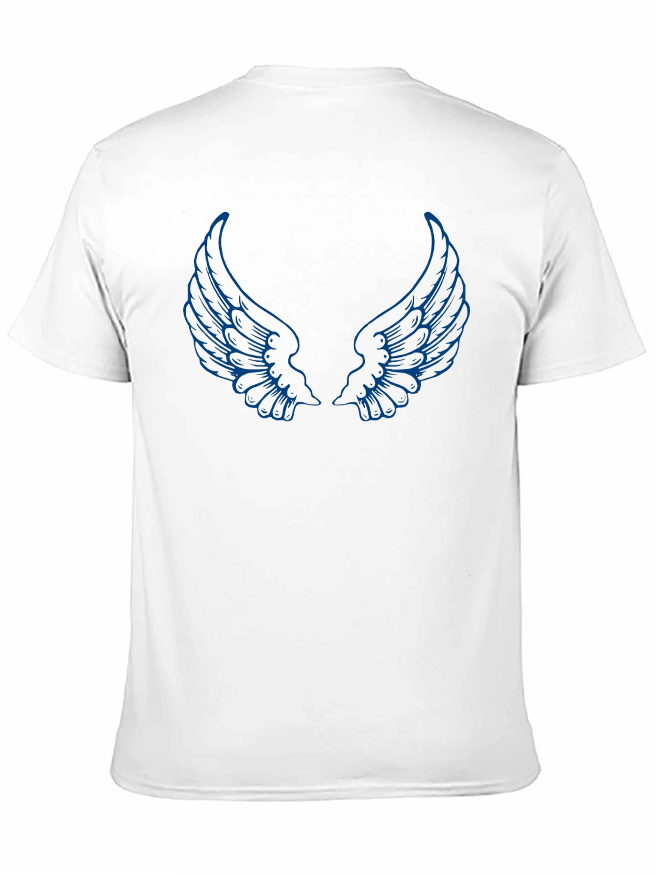 Black Wing Graphic Black T-Shirt view 11