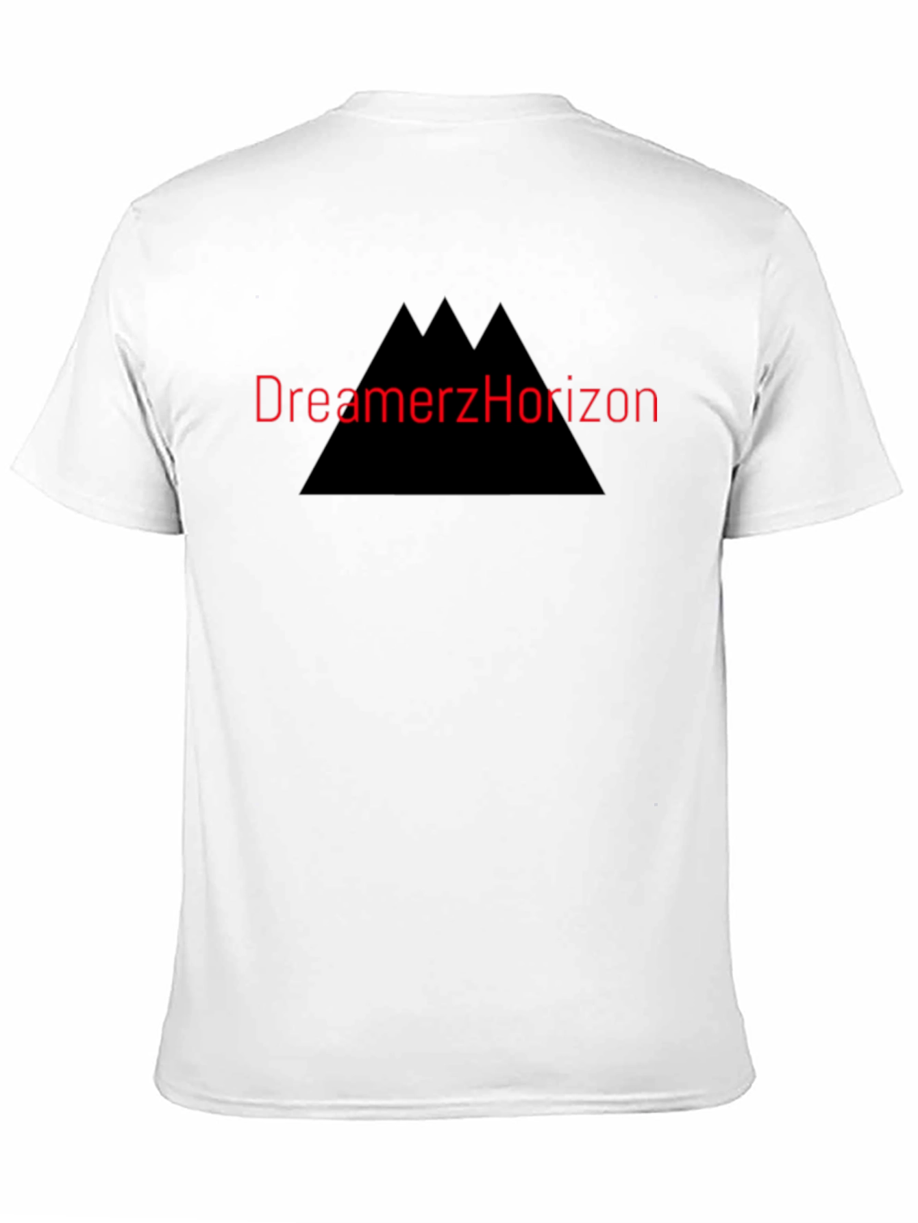 Black Dreamerz Horizon Graphic T-Shirt - Black Cotton Tee view 11