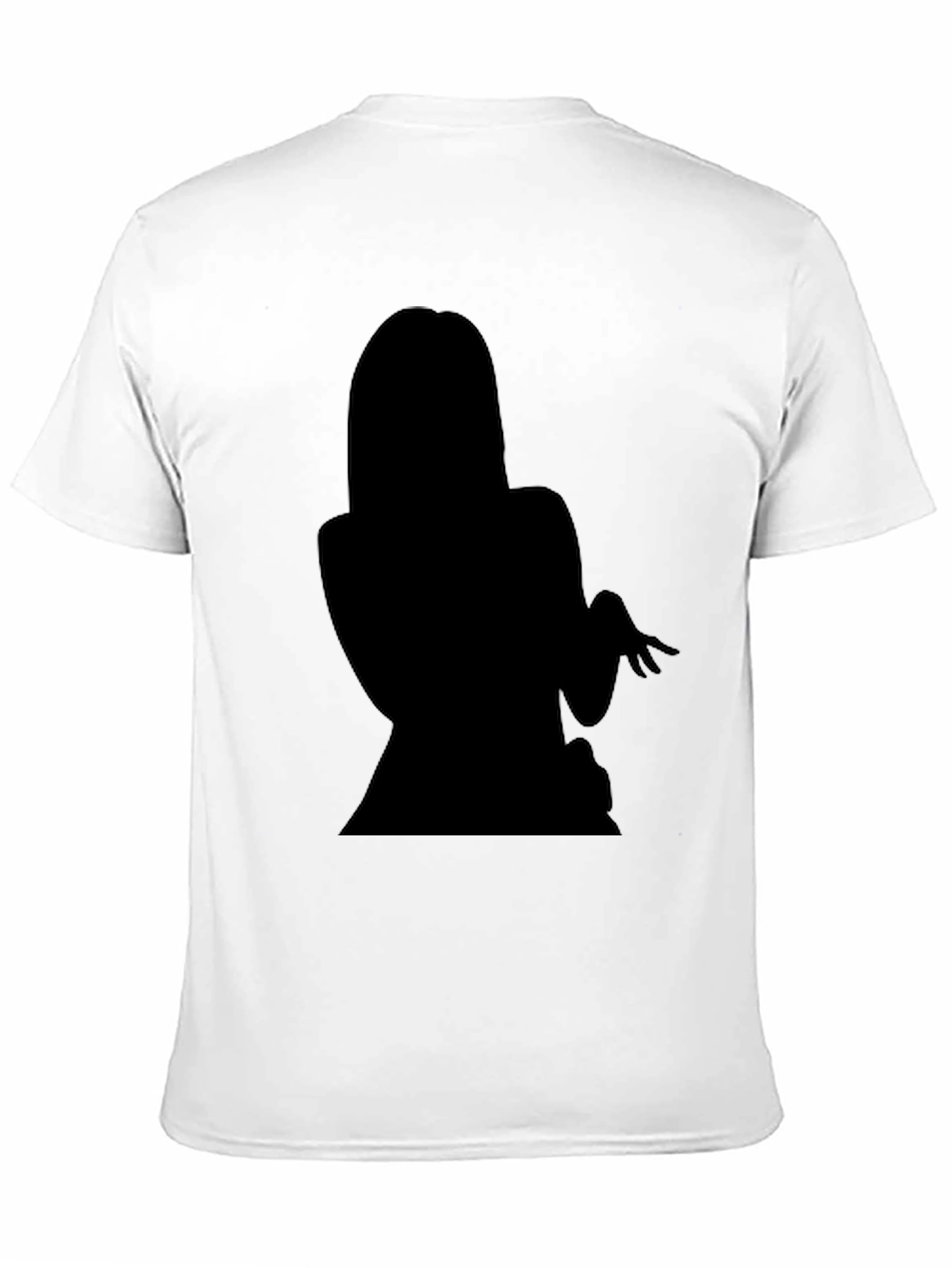 Black Black Silhouette Graphic Tee - Modern Fit view 11