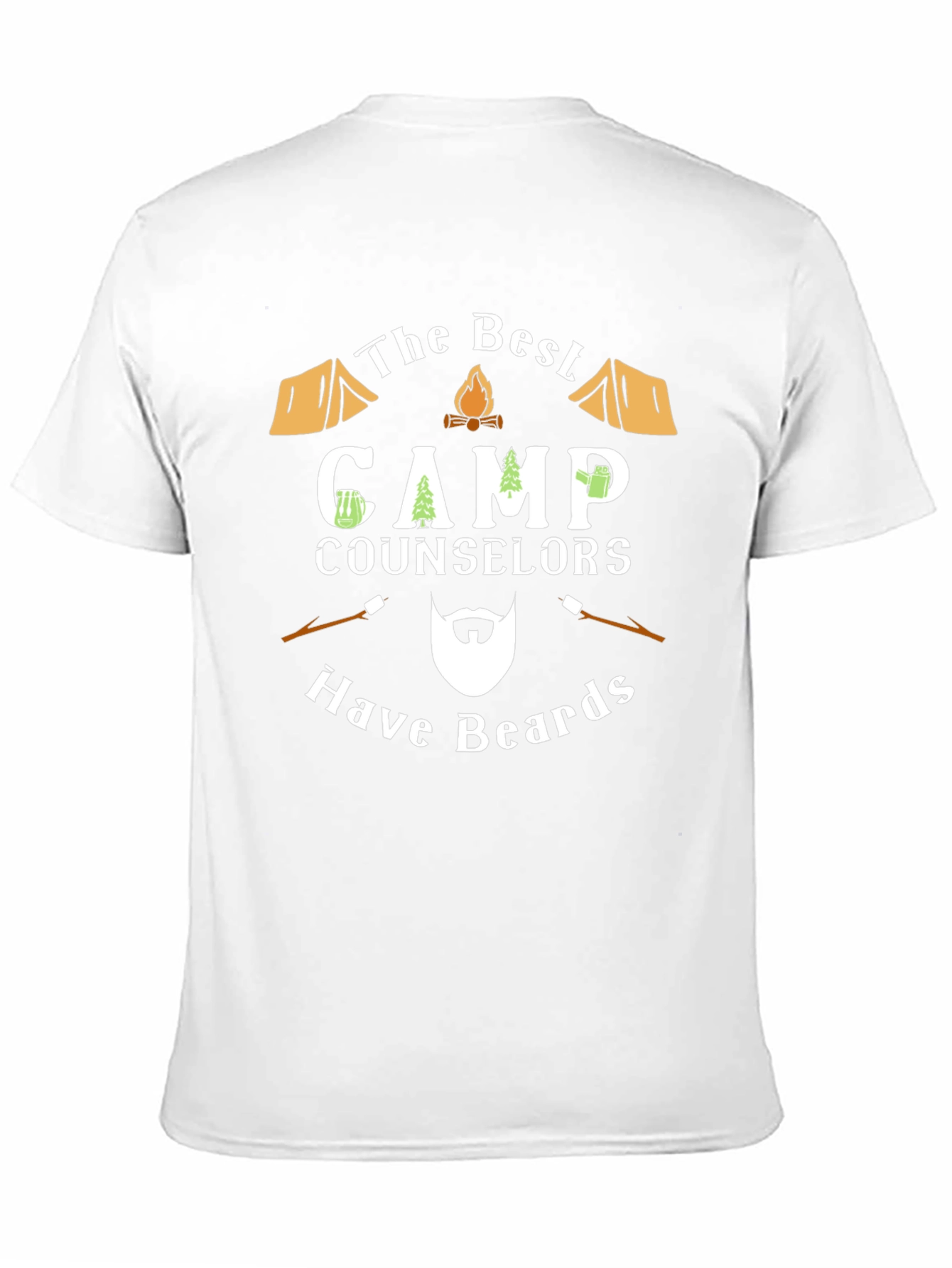 Black Camp Counselors Have Beards T-Shirt view 11