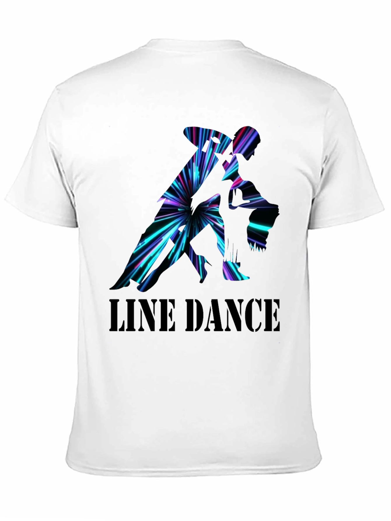 Black Line Dance Graphic Tee view 11