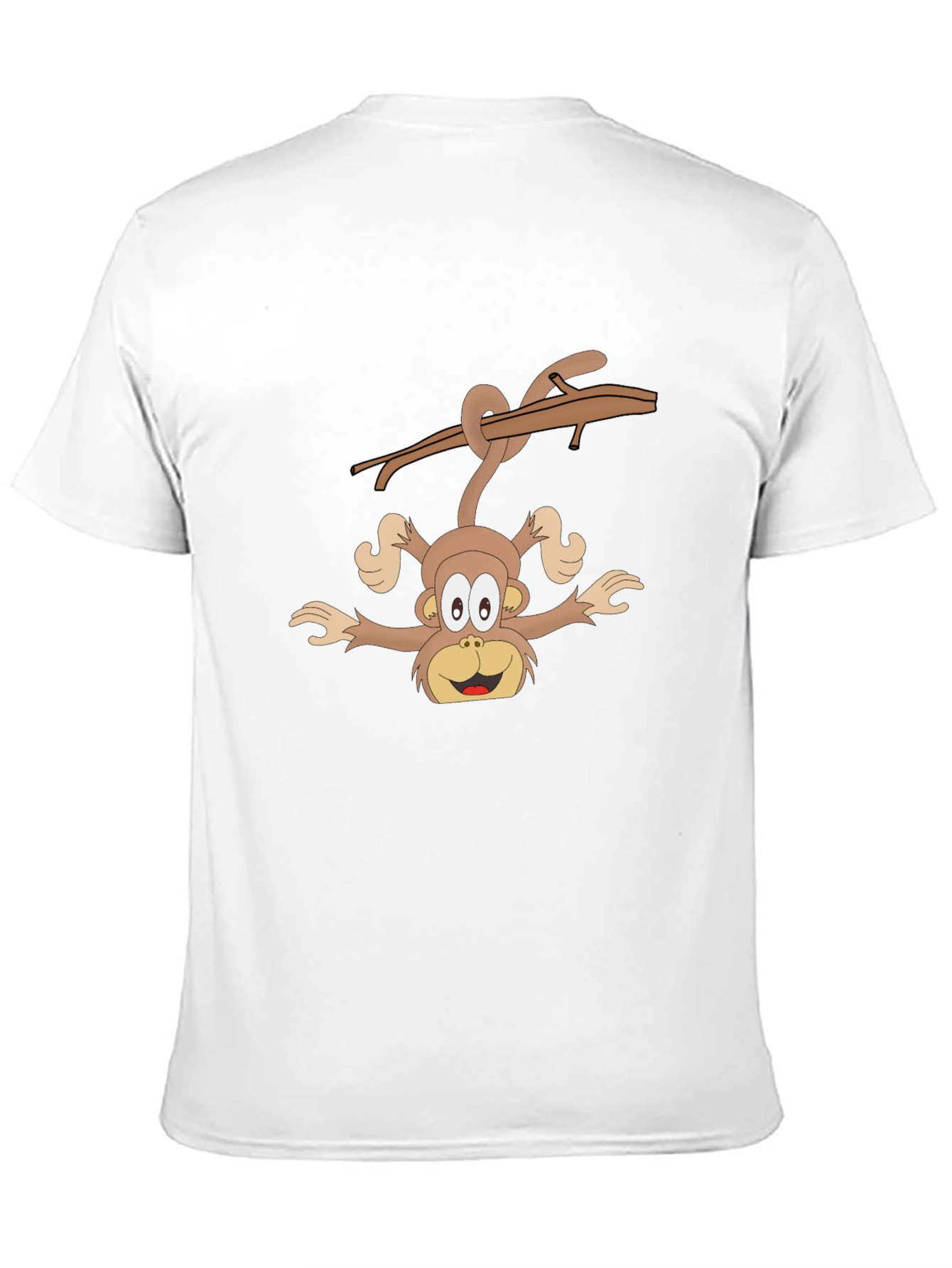 Black Monkey Graphic Black T-Shirt - Fun Cartoon Design view 11