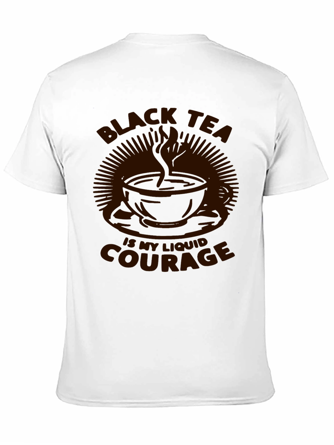 Black Black Tea Liquid Courage Graphic Tee view 11