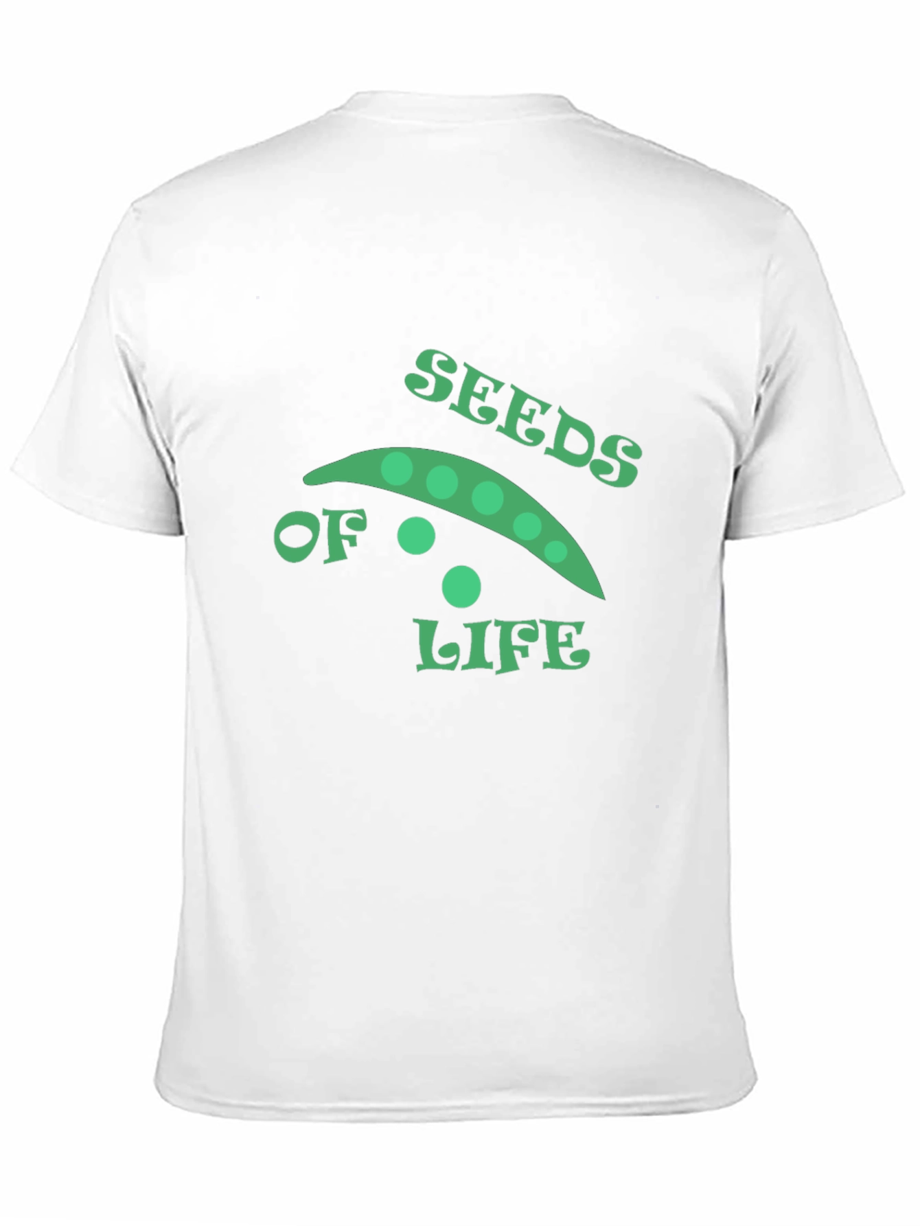 Black Seeds of Life Graphic Tee - Black Cotton view 11