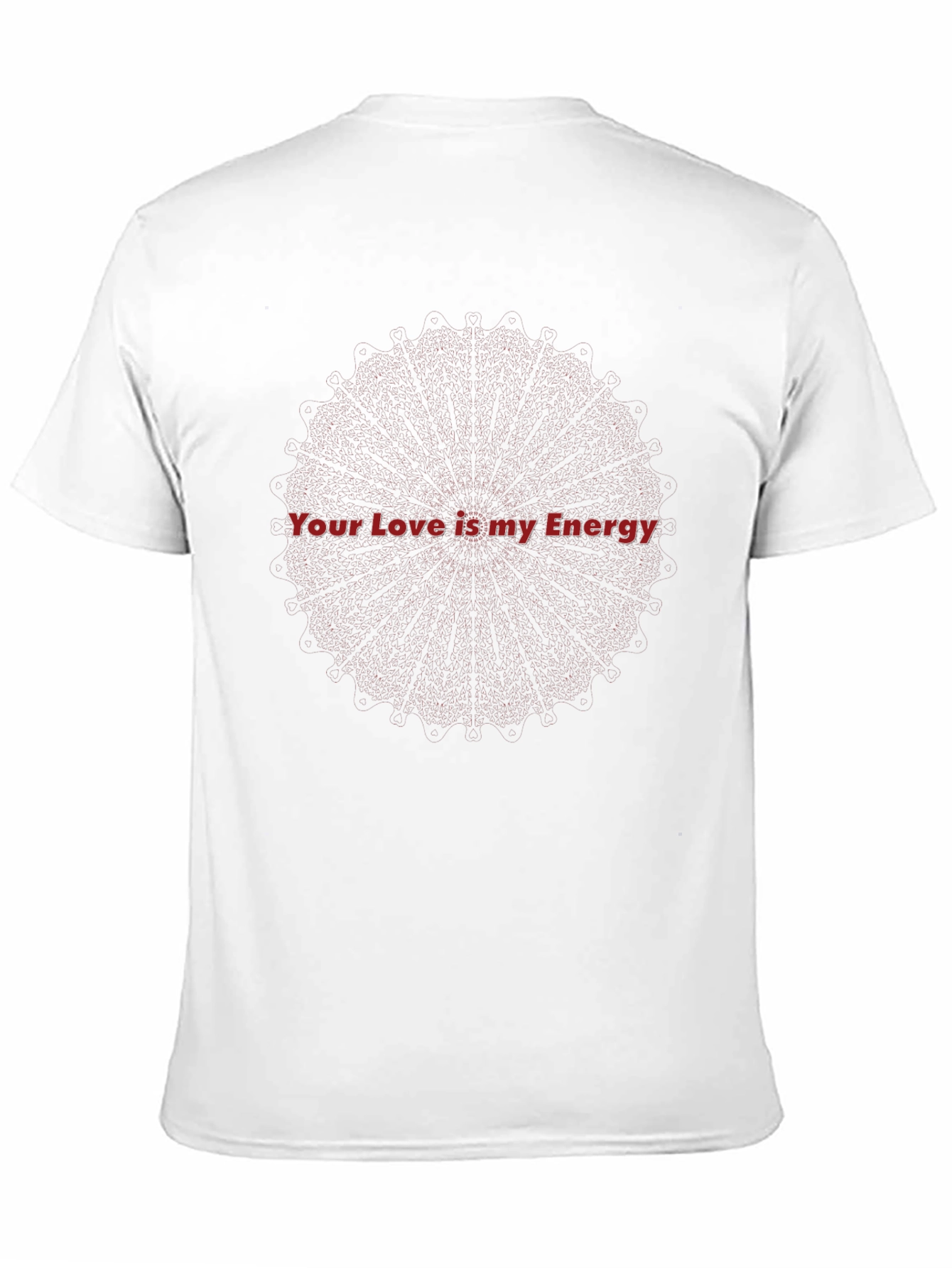 Black Your Love is my Energy T-Shirt view 11