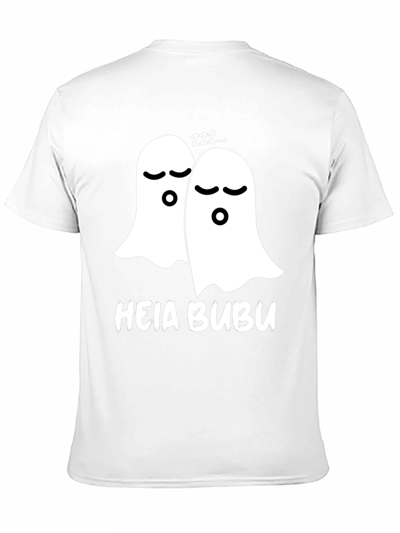 Black Heia Bubu Ghost T-Shirt view 11