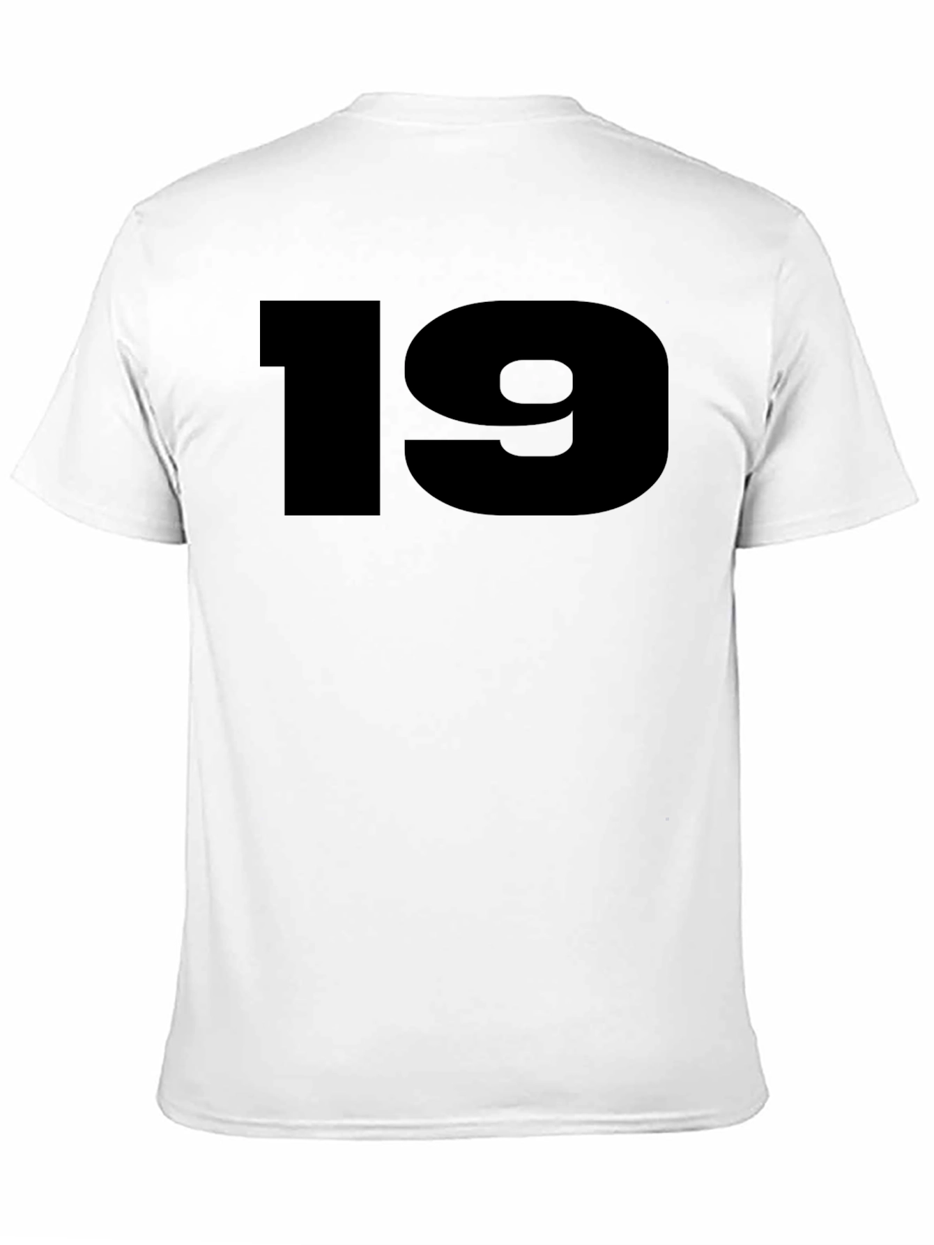 Black Bold 19 Graphic Tee - Classic Black T-Shirt view 11