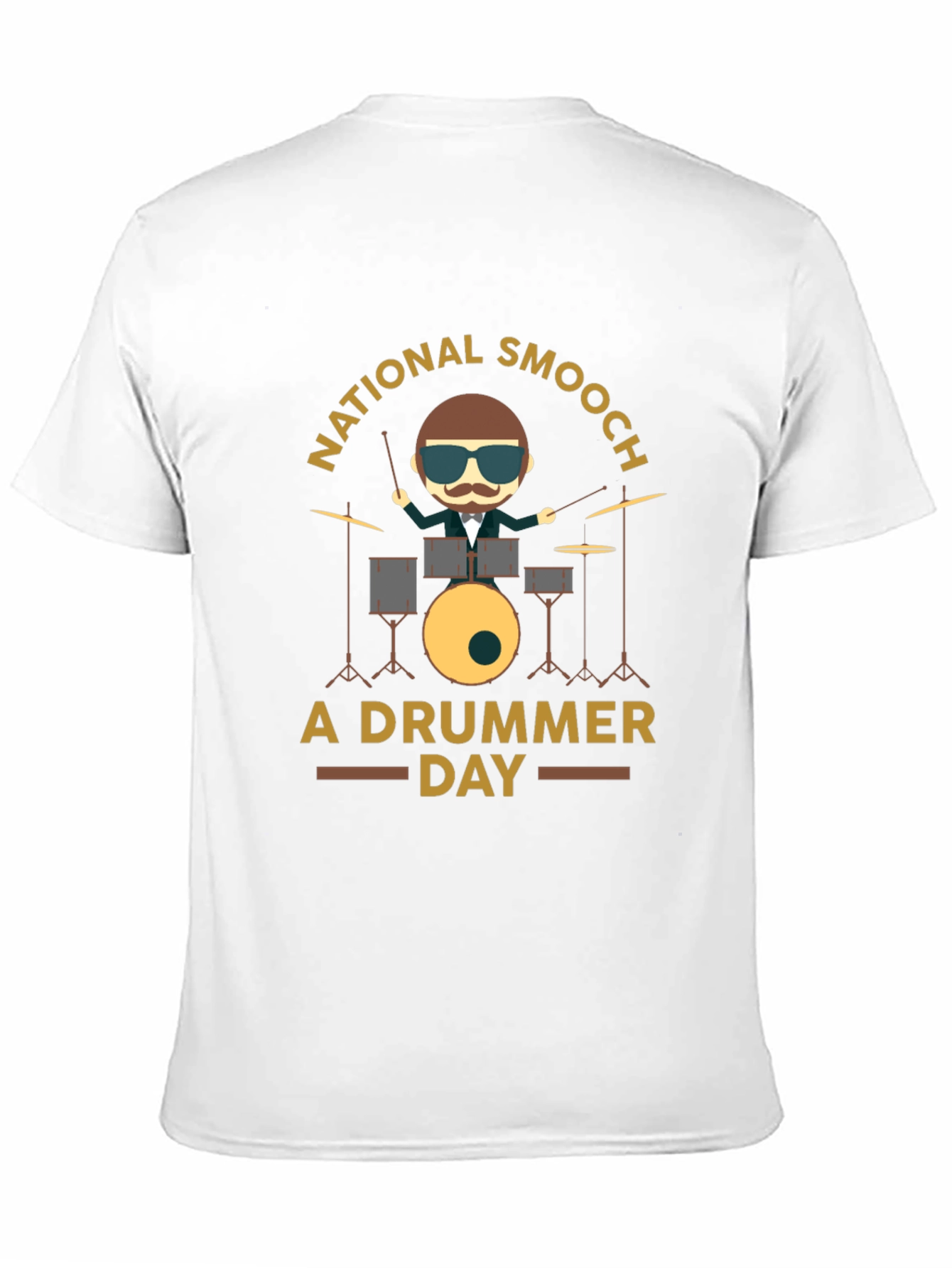 Black National Smooch A Drummer Day Graphic Tee view 11