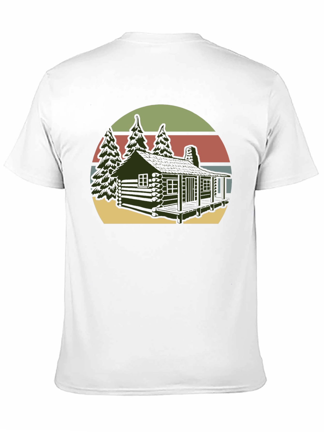 Black Cabin Retreat Graphic Tee view 11