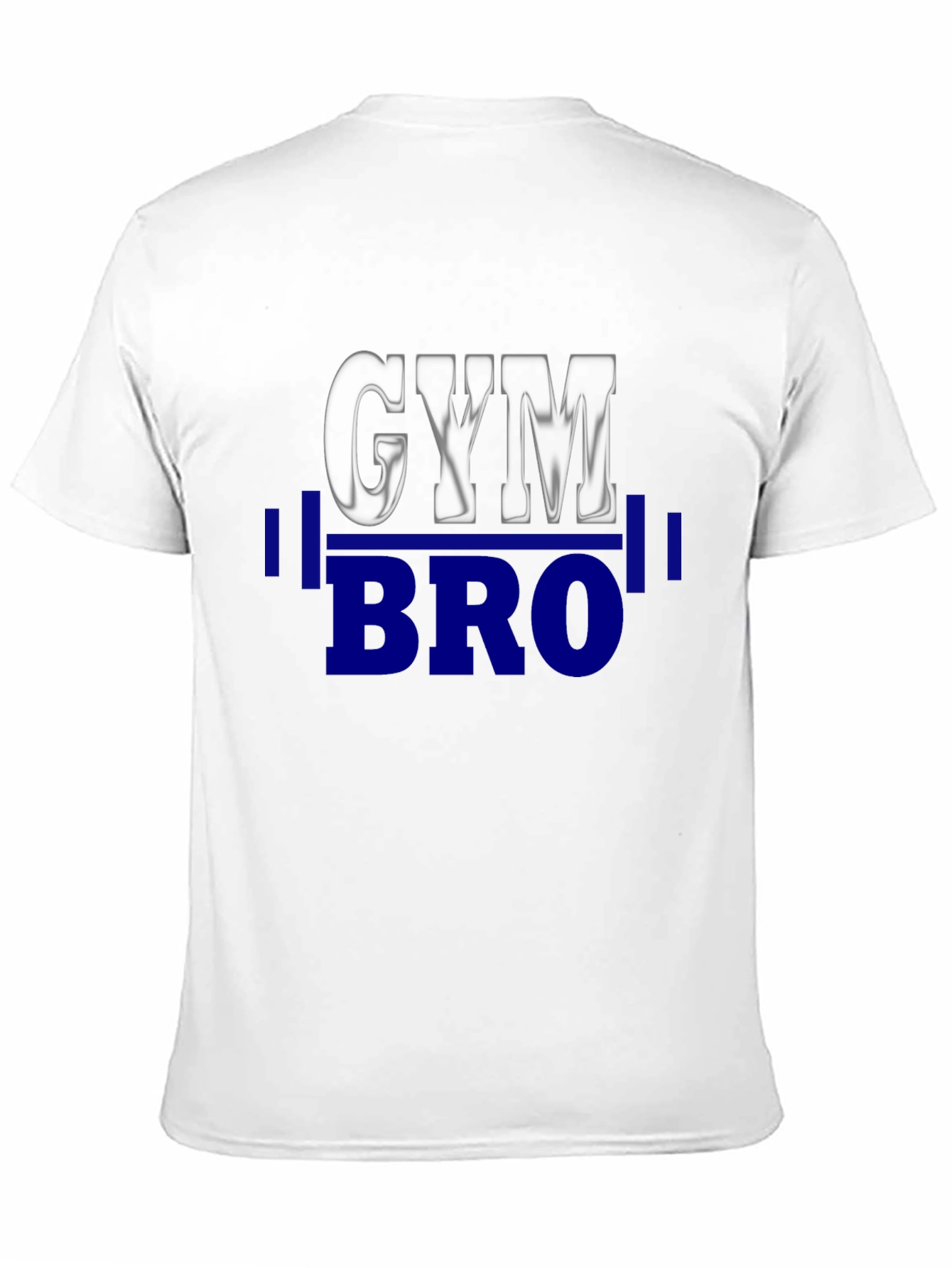Black Gym Bro Black T-Shirt - Weightlifting Motivation view 11