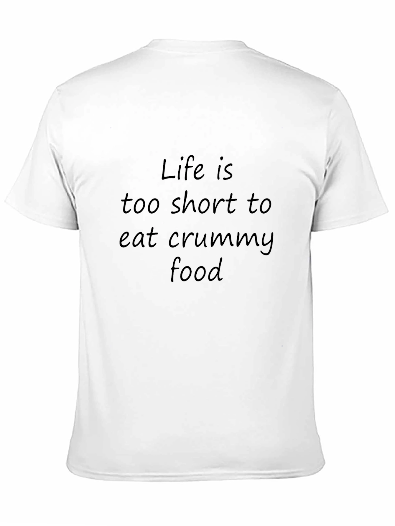 Black Life is too short T-Shirt view 11