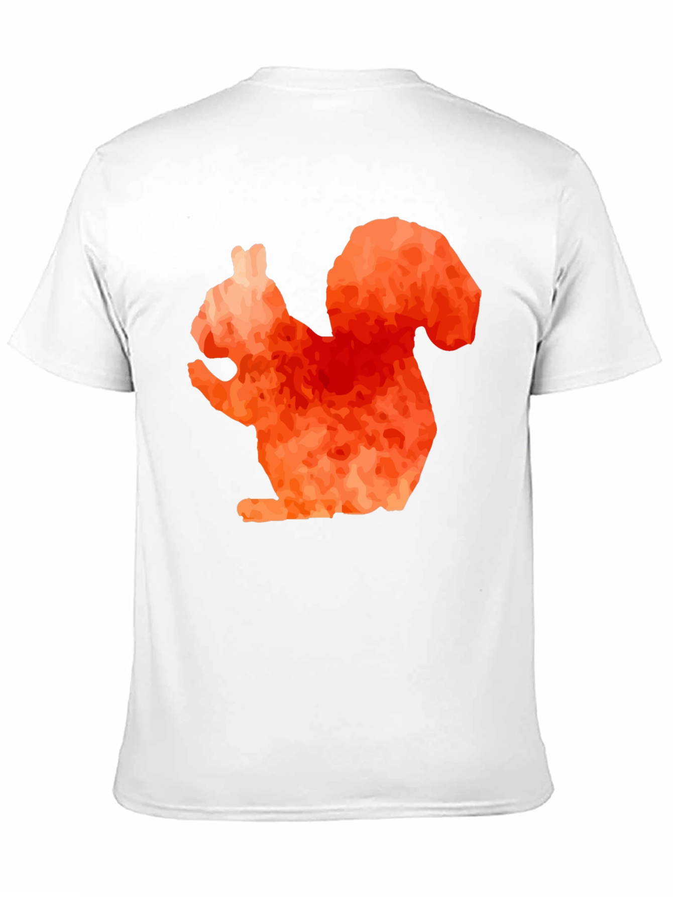 Black Squirrel Graphic Tee - Unique Orange Design view 11