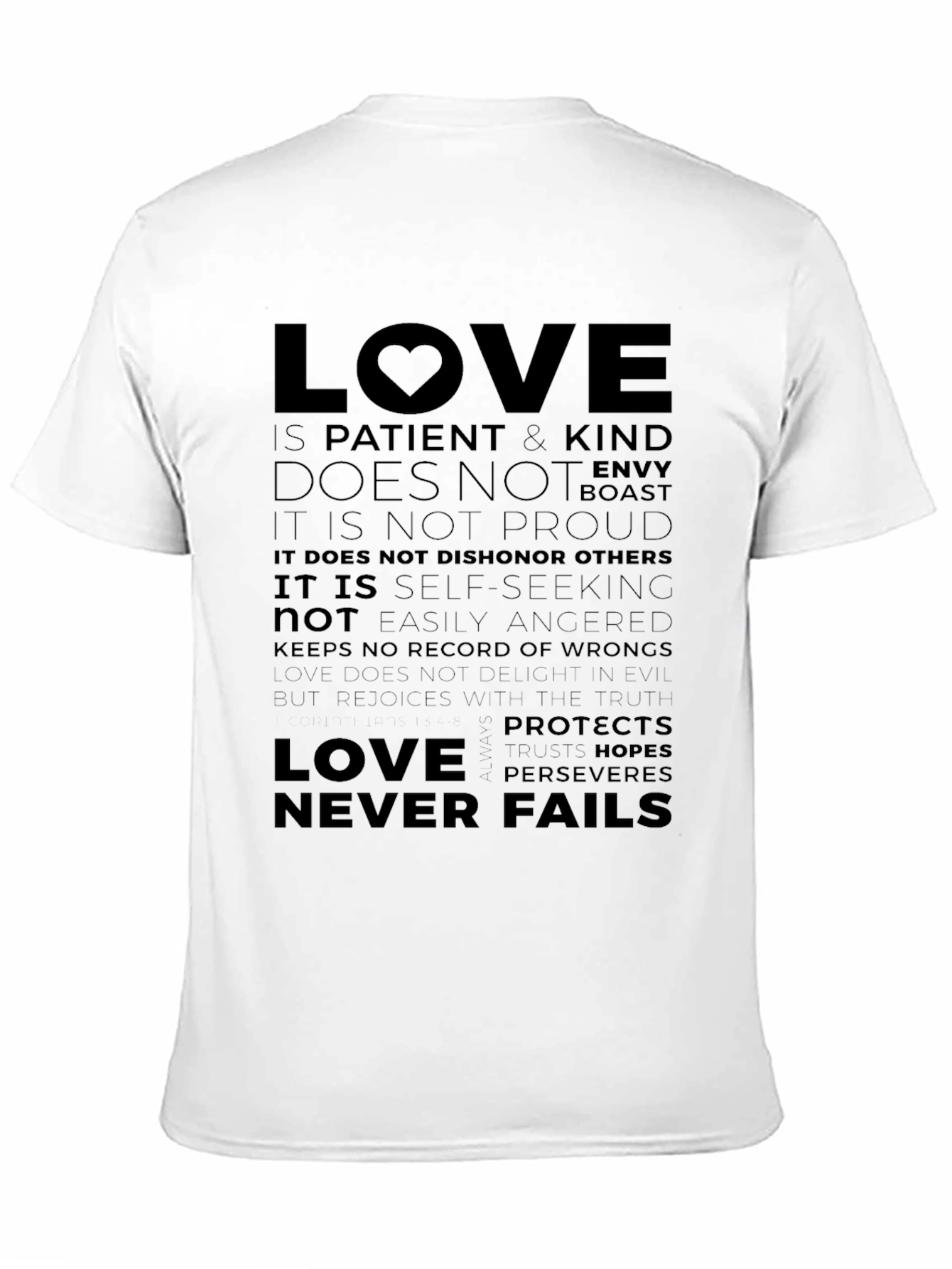 Black Love is Patient T-Shirt - Inspirational Design view 11