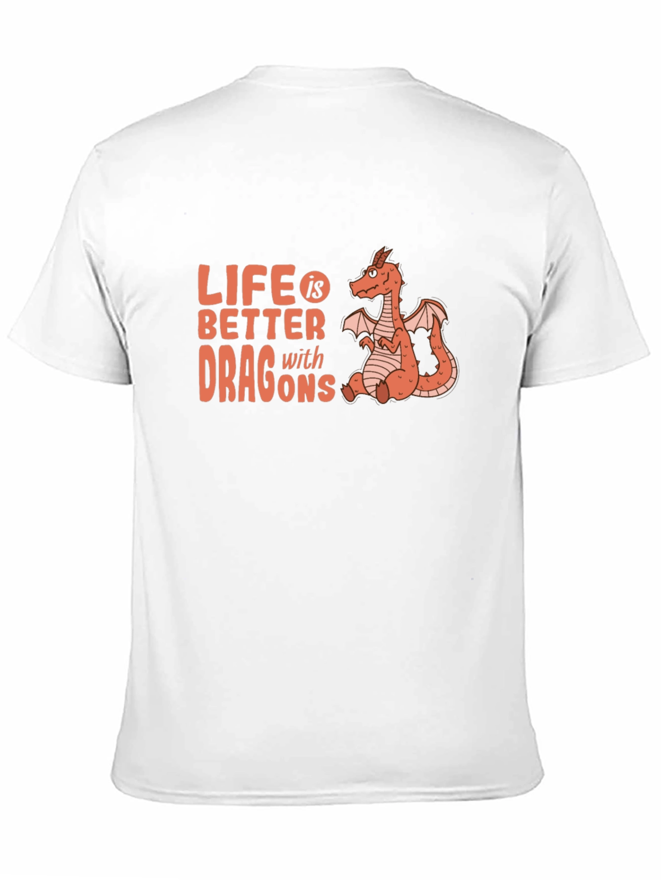 Black Life is Better with Dragons T-Shirt view 11