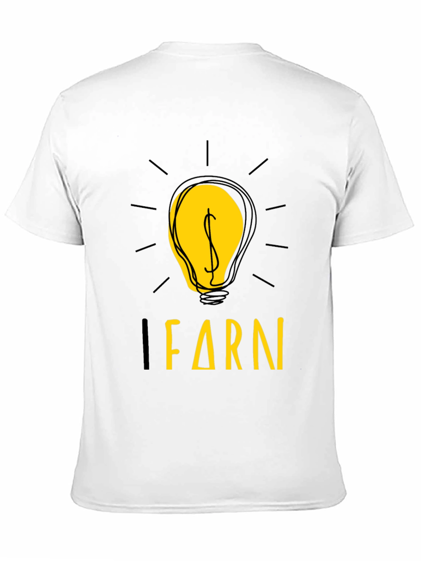 Black Learn & Earn Graphic Tee view 11