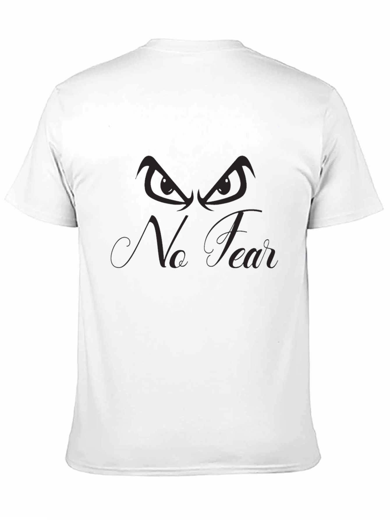 Black No Fear Graphic Print Black T-Shirt view 11