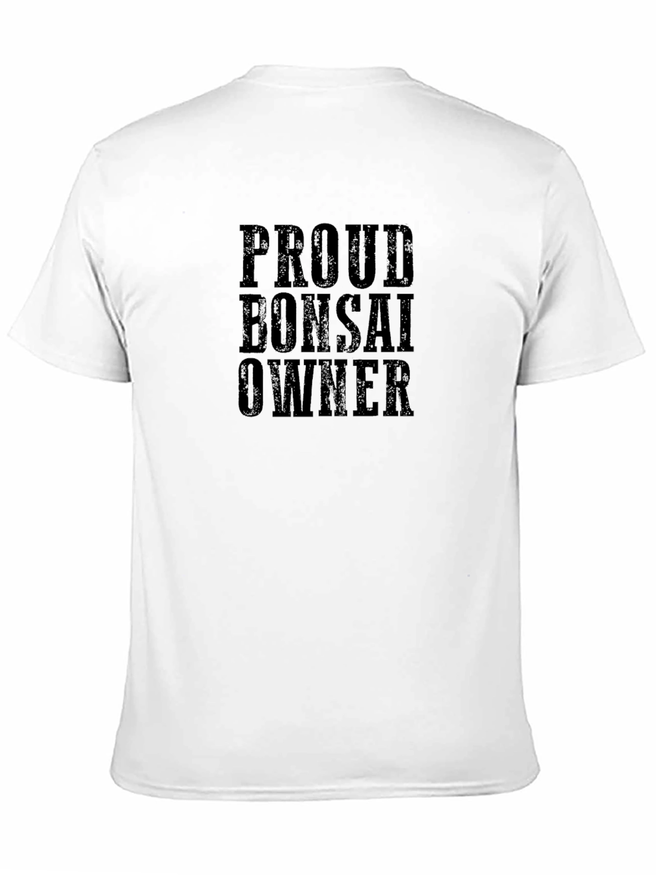 Black Proud Bonsai Owner T-Shirt - Unique Hobby Tee view 11