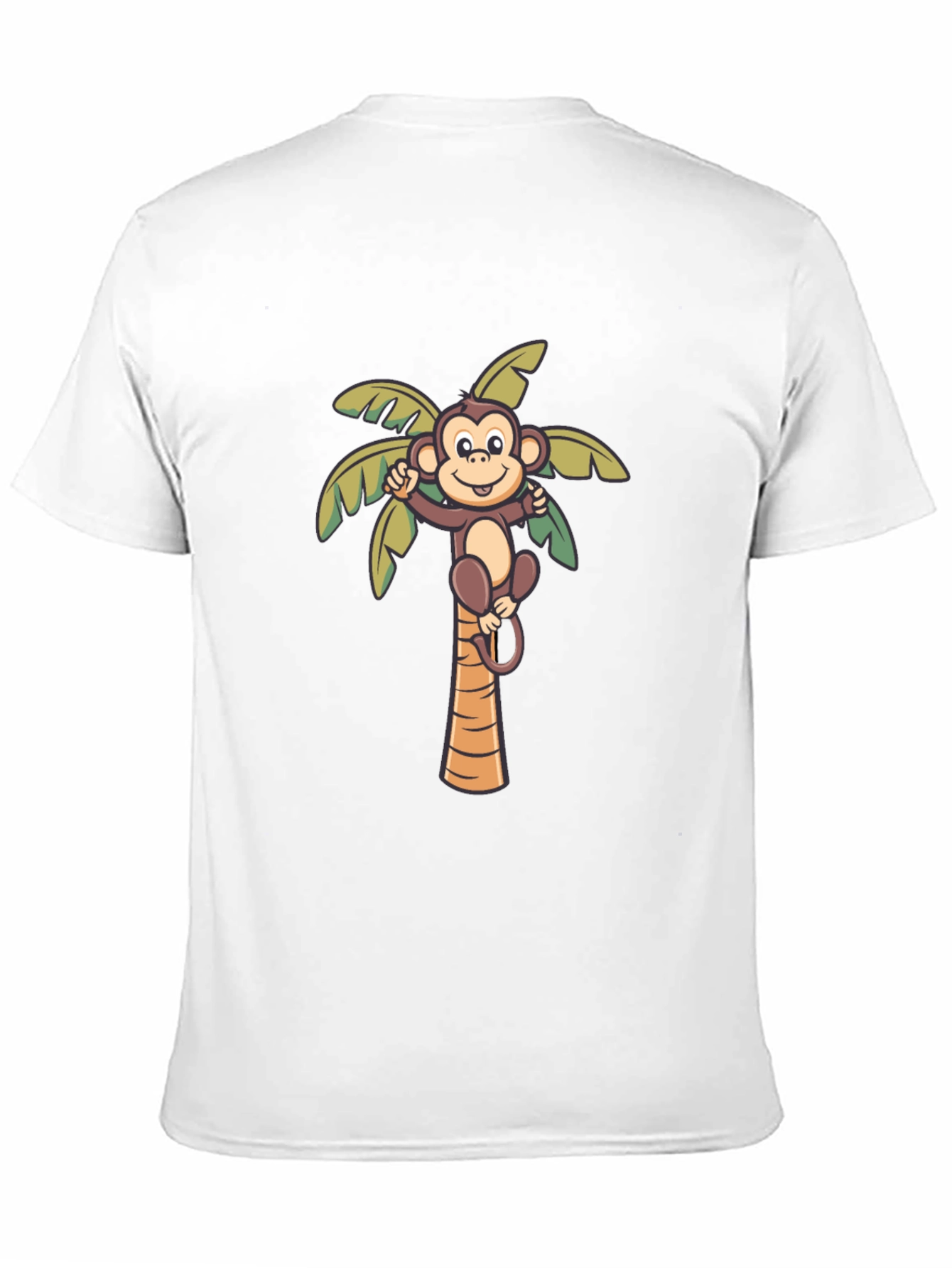 Black Monkey Tree Graphic Tee - Black view 11