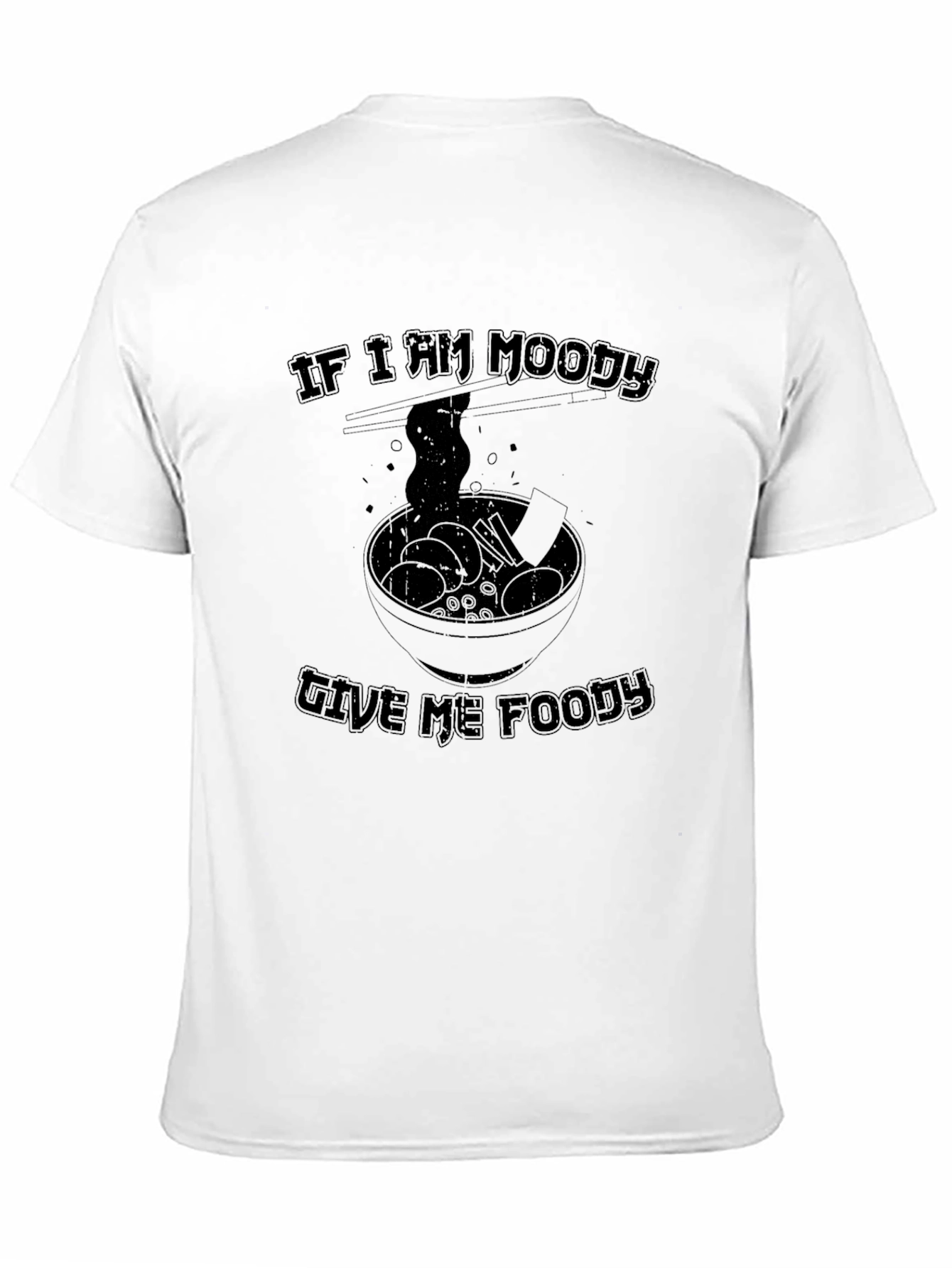 Moody Foodie Graphic Tee - Ramen Lover Shirt - 11
