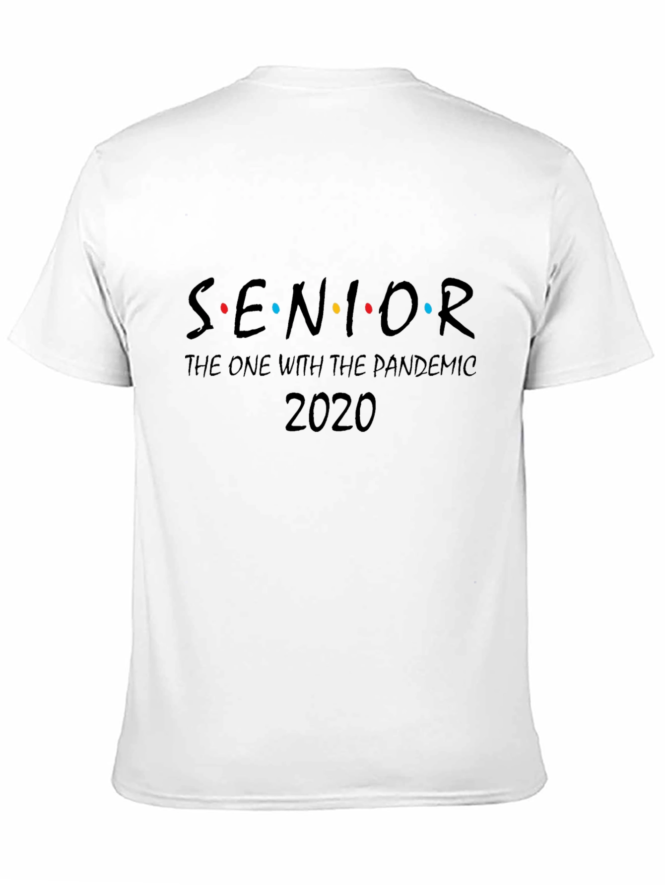 Black Senior 2020 Pandemic Graphic Tee view 11