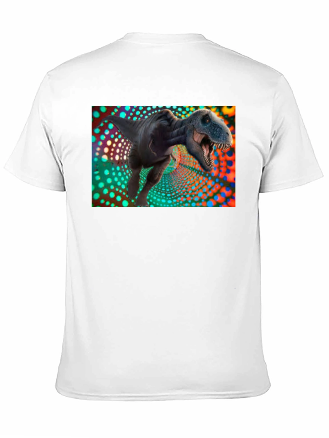 Black Dinosaur T-Shirt - Black view 11