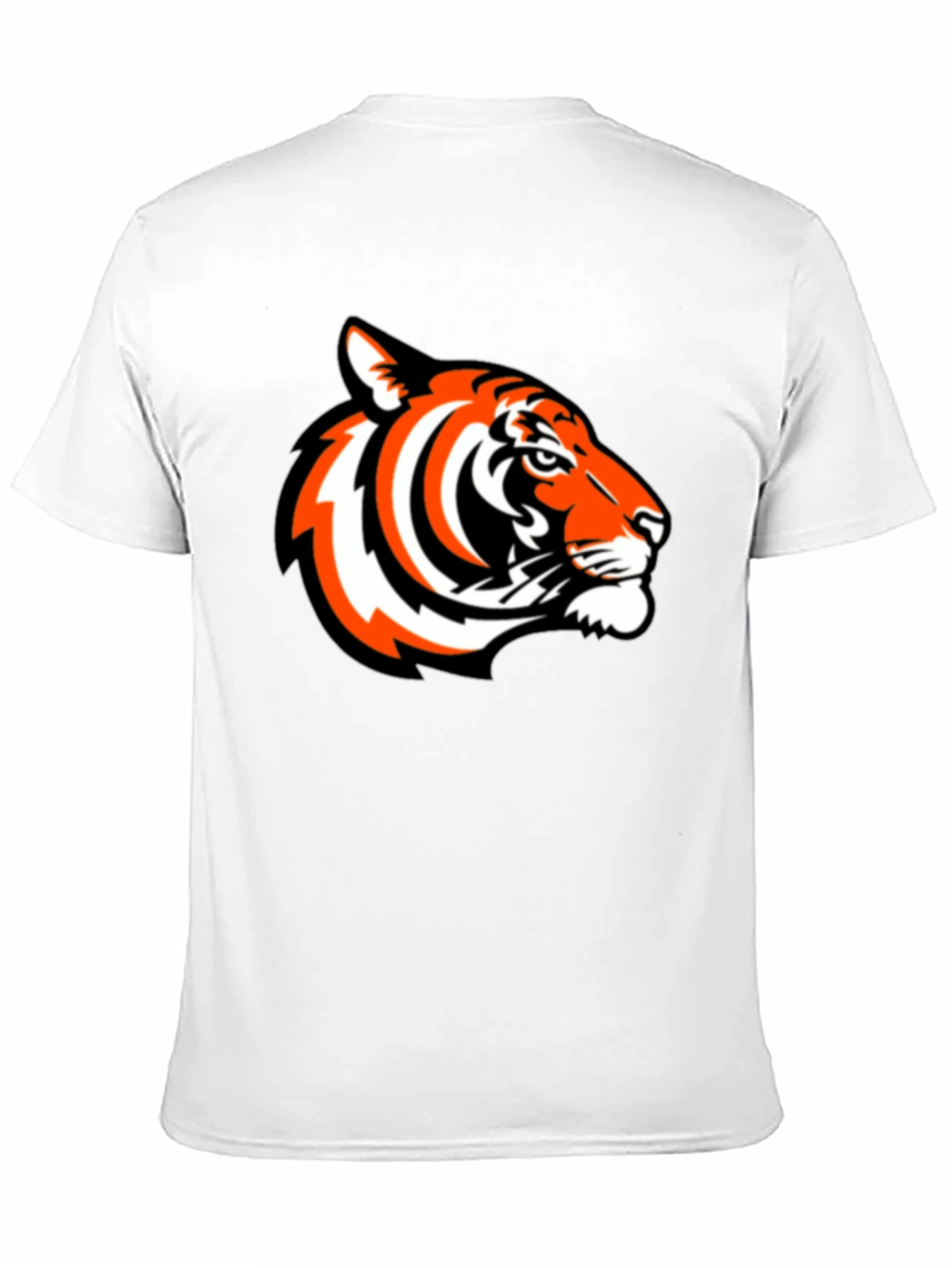 Black Bold Tiger Graphic Tee - Black Casual Comfort view 11