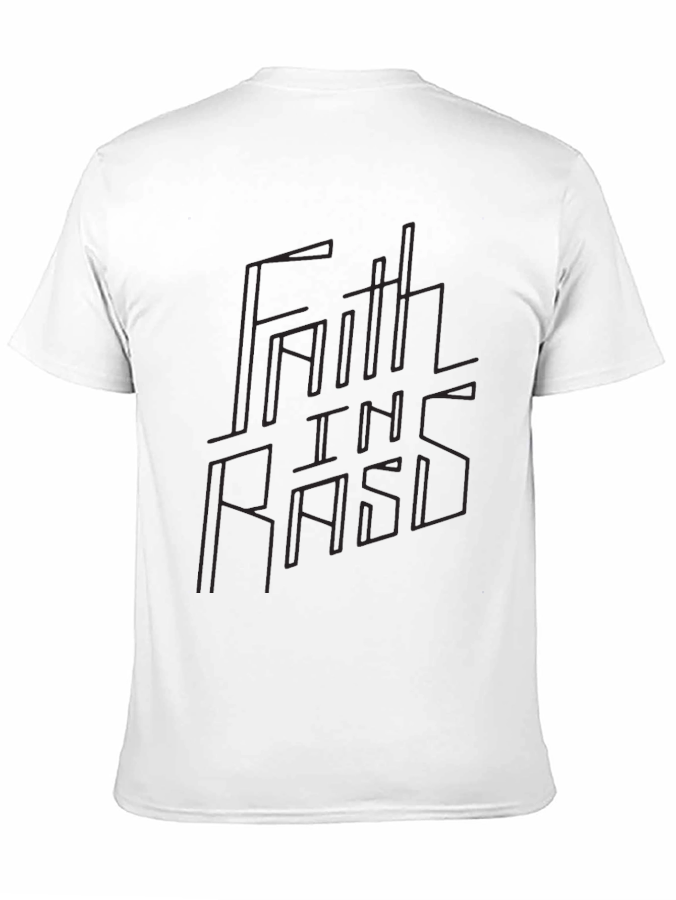 Black Faith In RASU Graphic T-Shirt - Stylish Menswear view 11