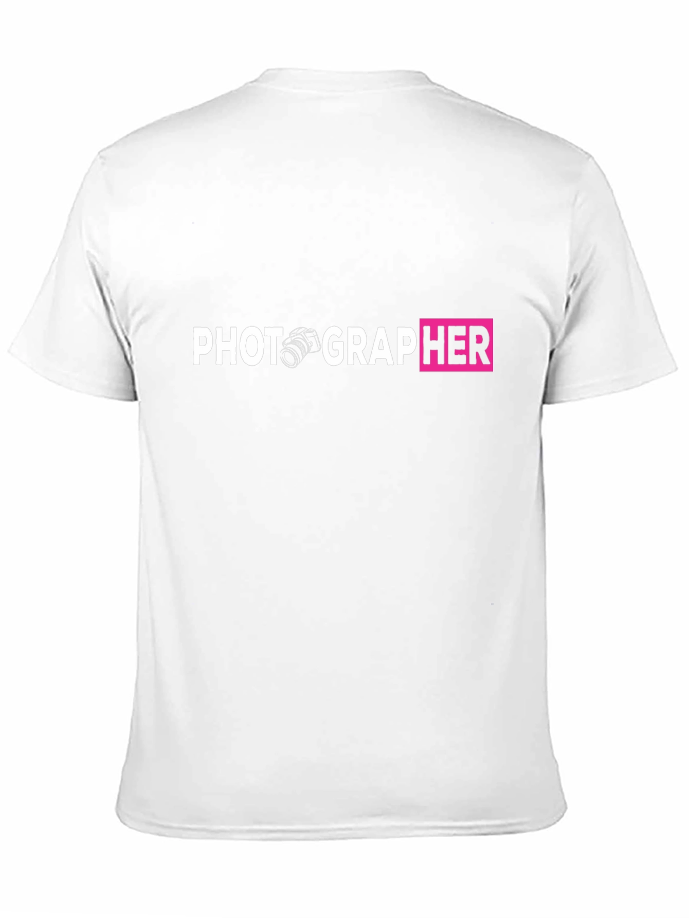 Black Photographer Graphic Tee - Camera Design Black T-Shirt view 11