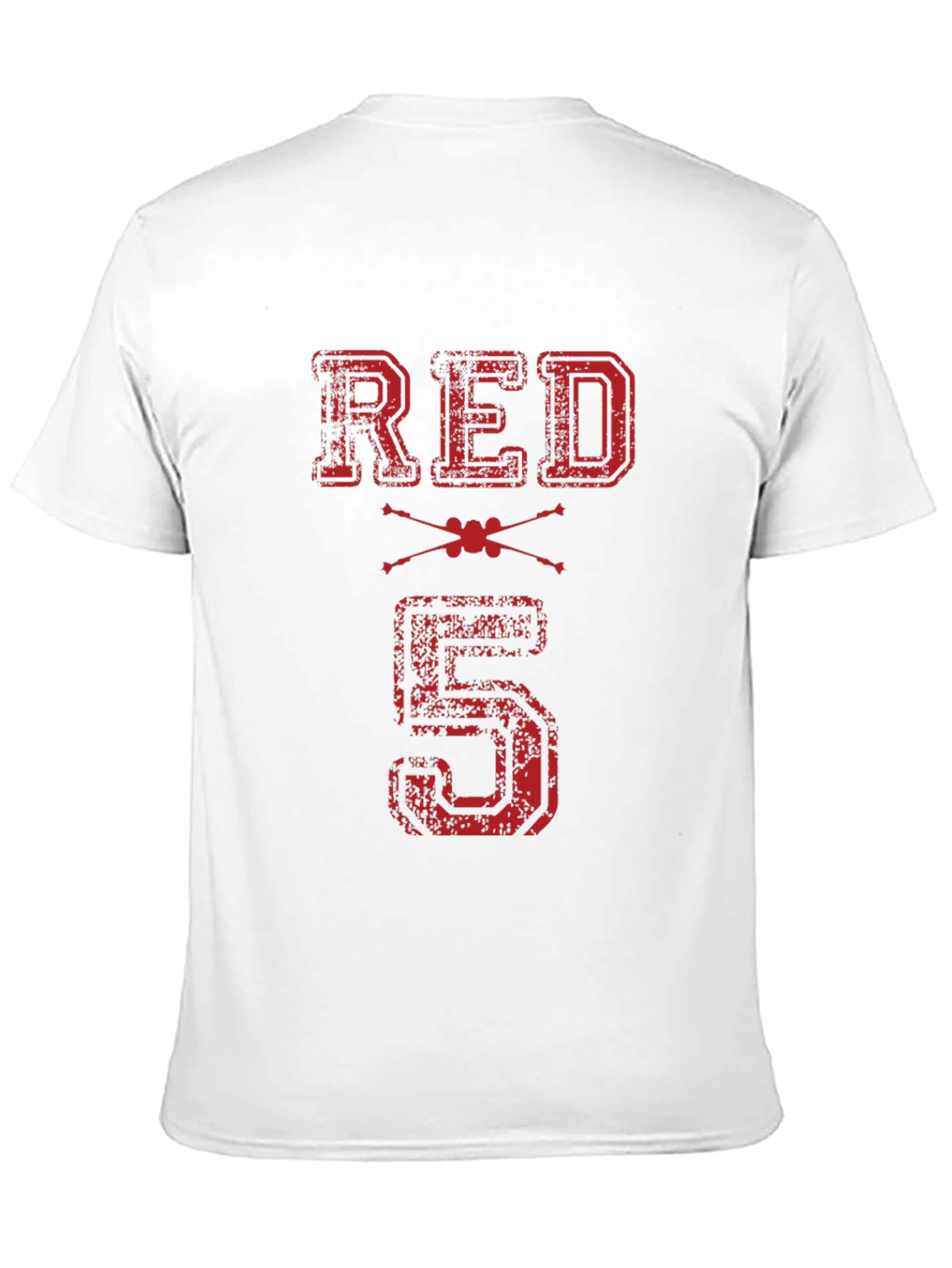 Black Red 5 Graphic T-Shirt - Black Cotton Tee view 11