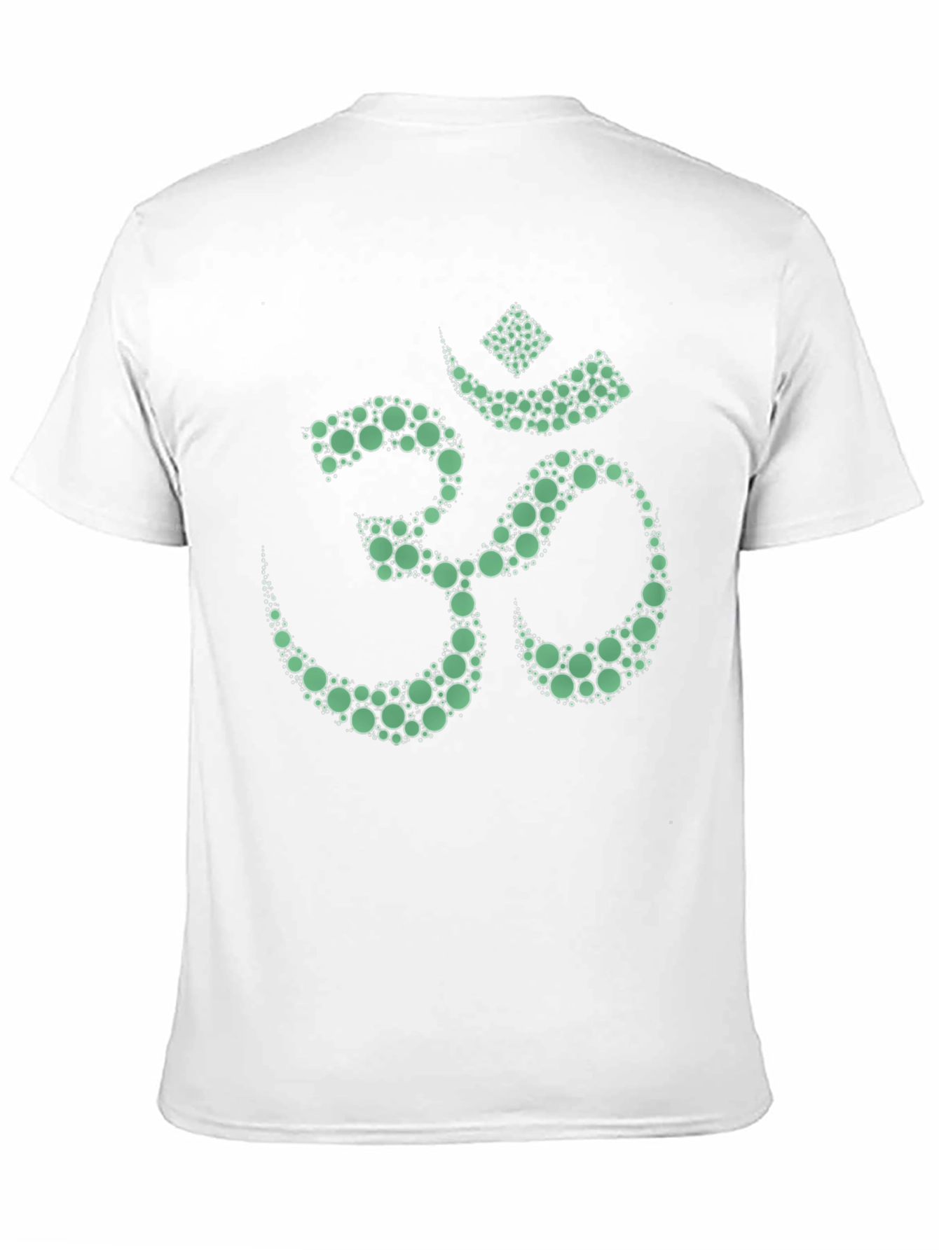 Black Om Symbol T-Shirt - Spiritual Graphic Tee view 11
