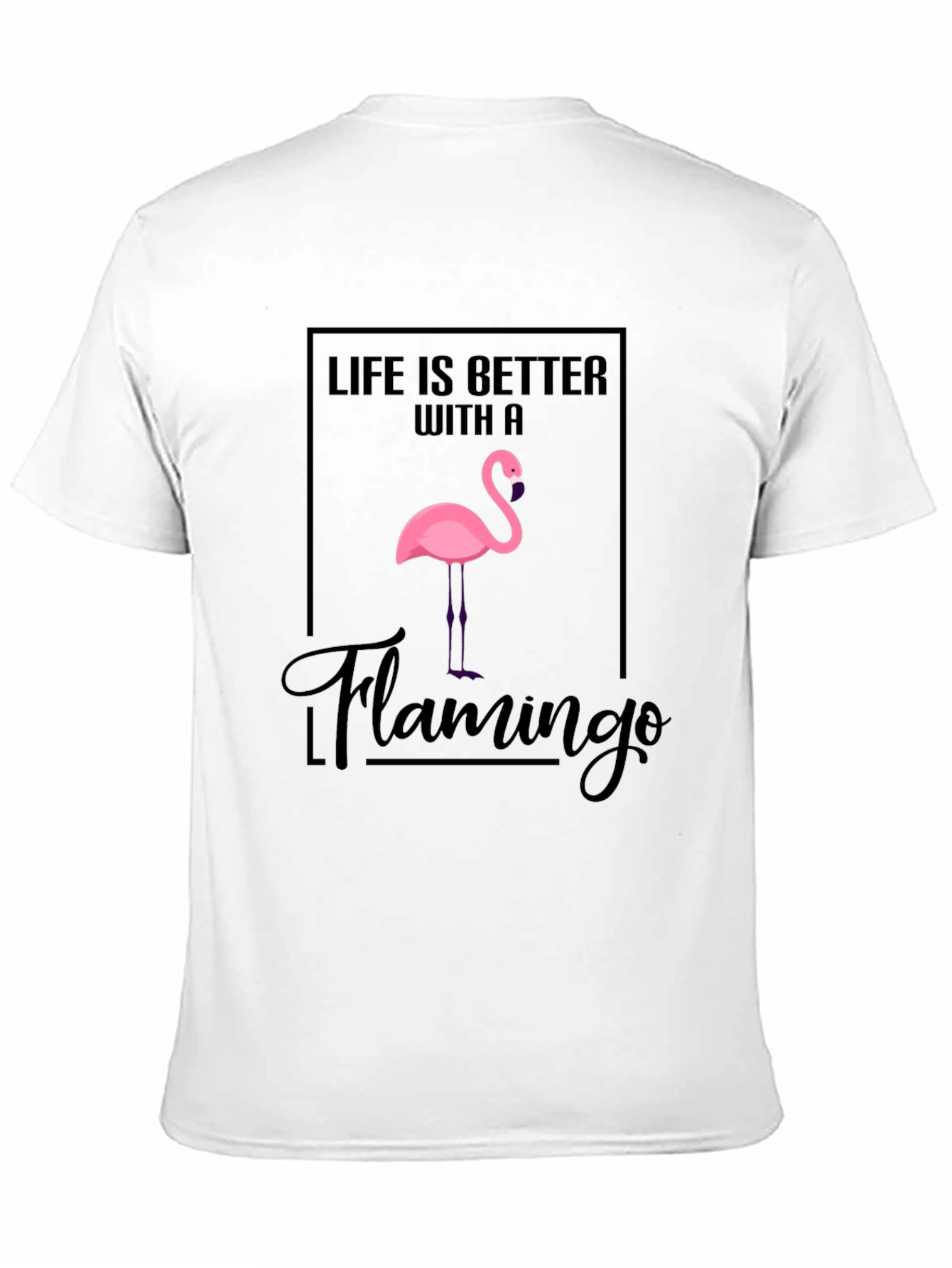 Black Life is Better with a Flamingo T-Shirt view 11