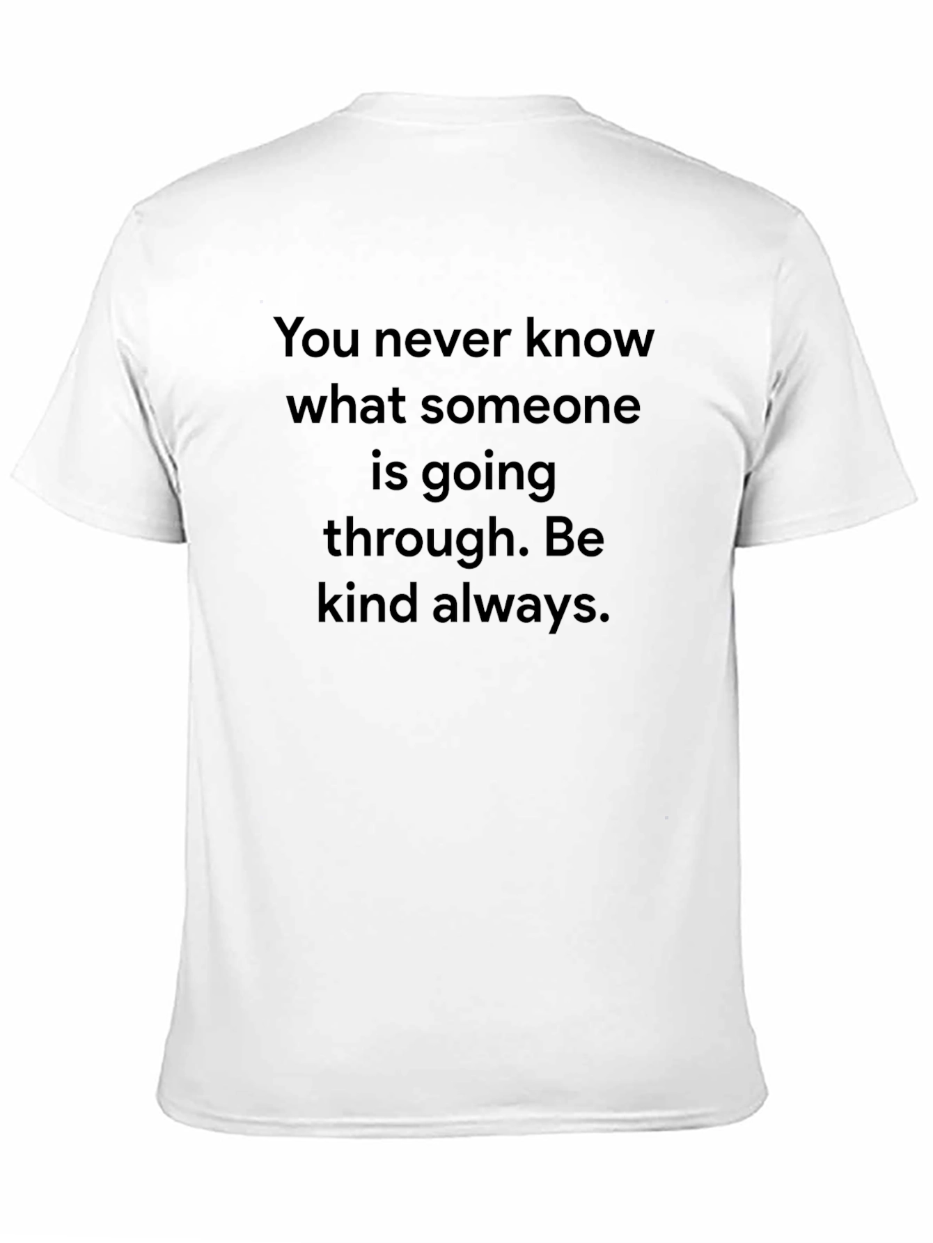 Black Kindness Matters Black Graphic Tee view 11