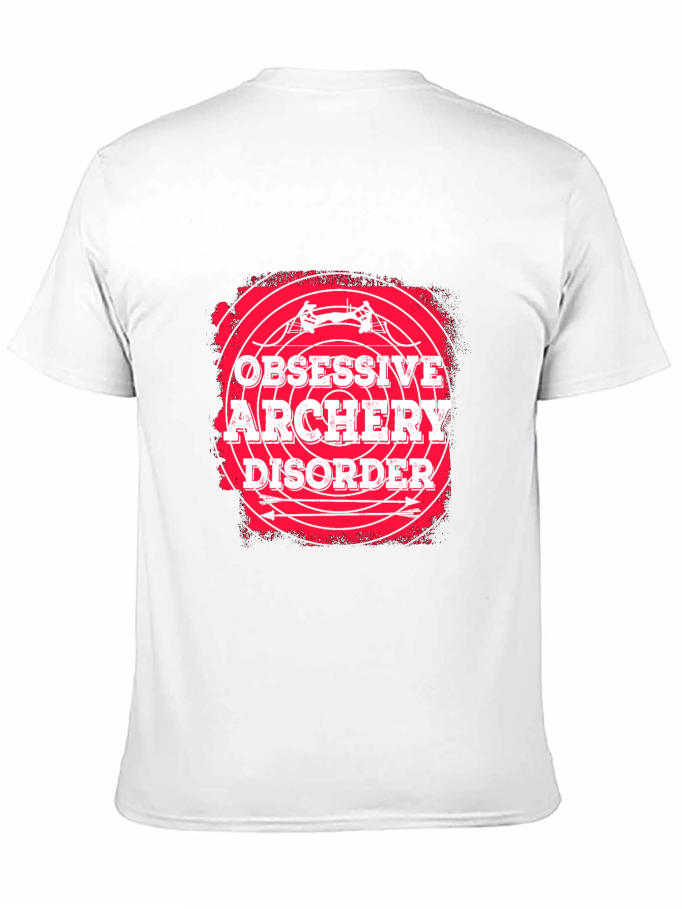 Black Obsessive Archery Disorder Black T-Shirt view 11