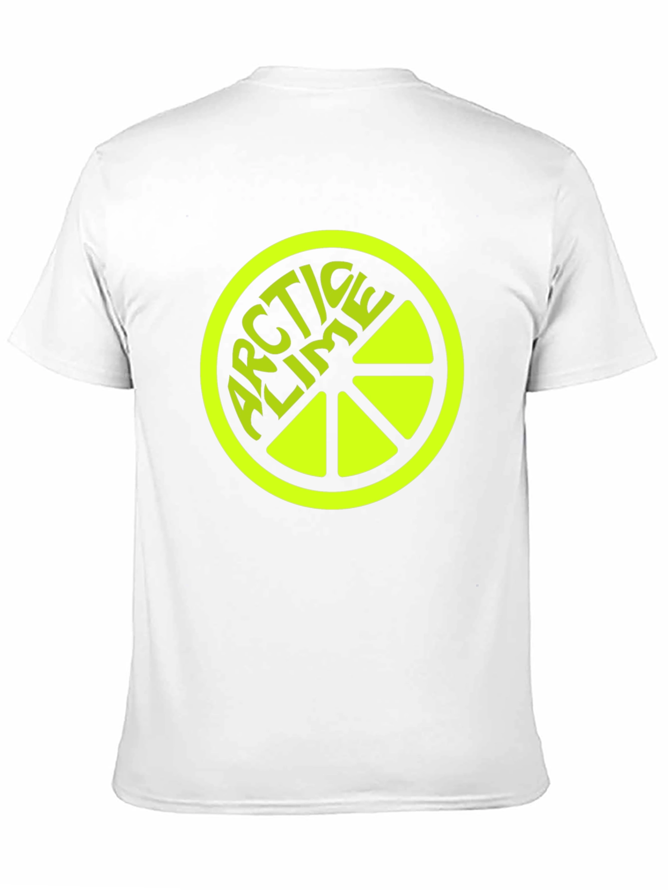 Black Arctic Lime Graphic Tee - Unisex Black T-Shirt view 11