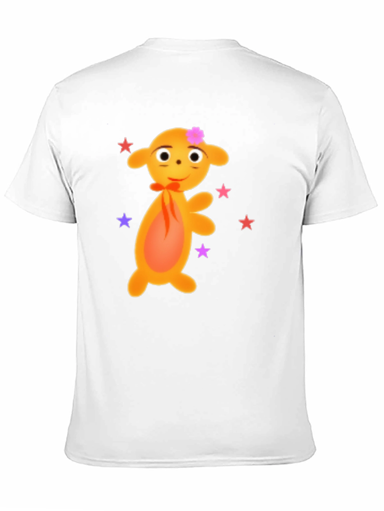 Black Cartoon Character Graphic Tee - Black view 11