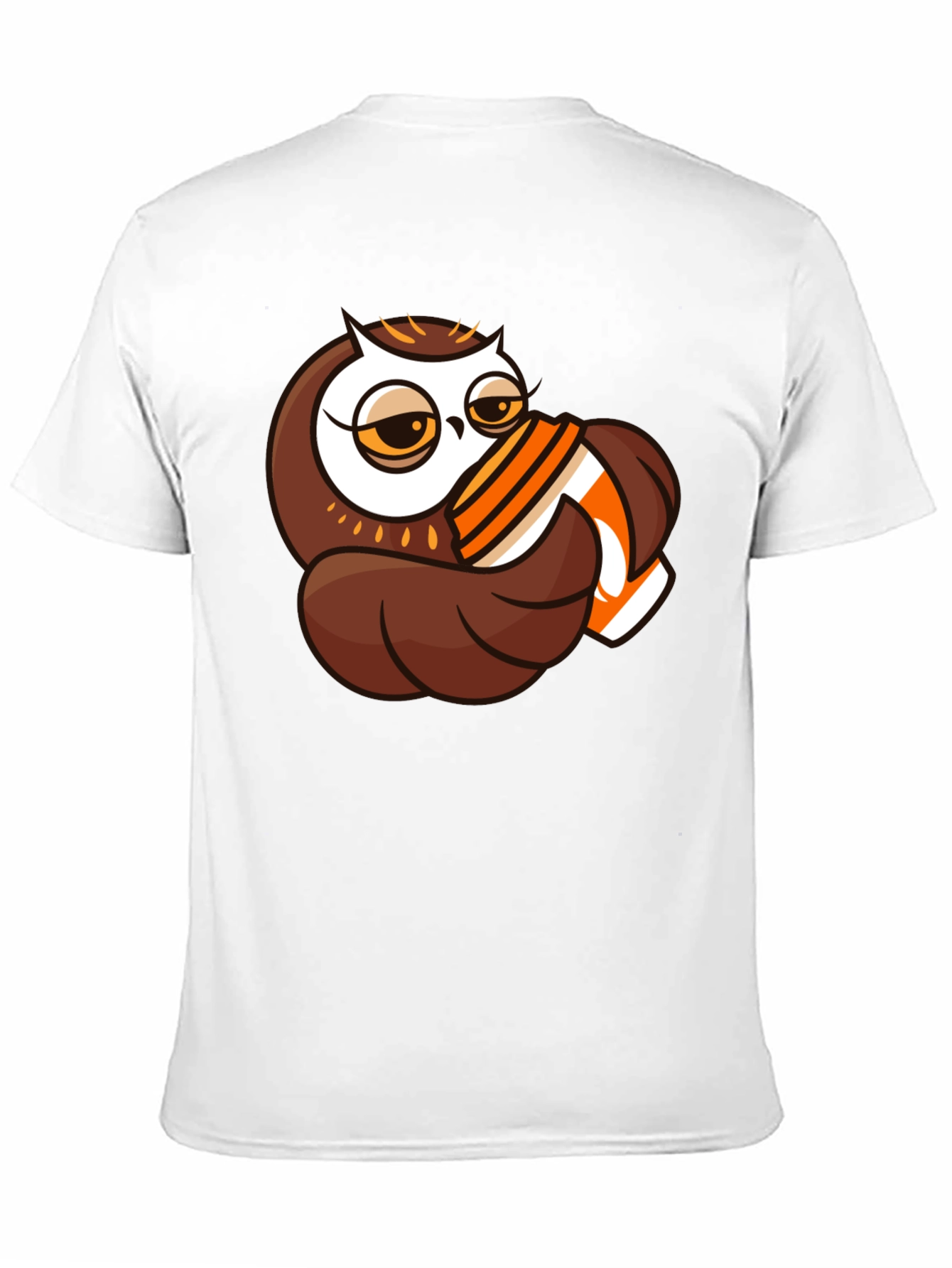 Black Owl Coffee Lover Black T-Shirt view 11