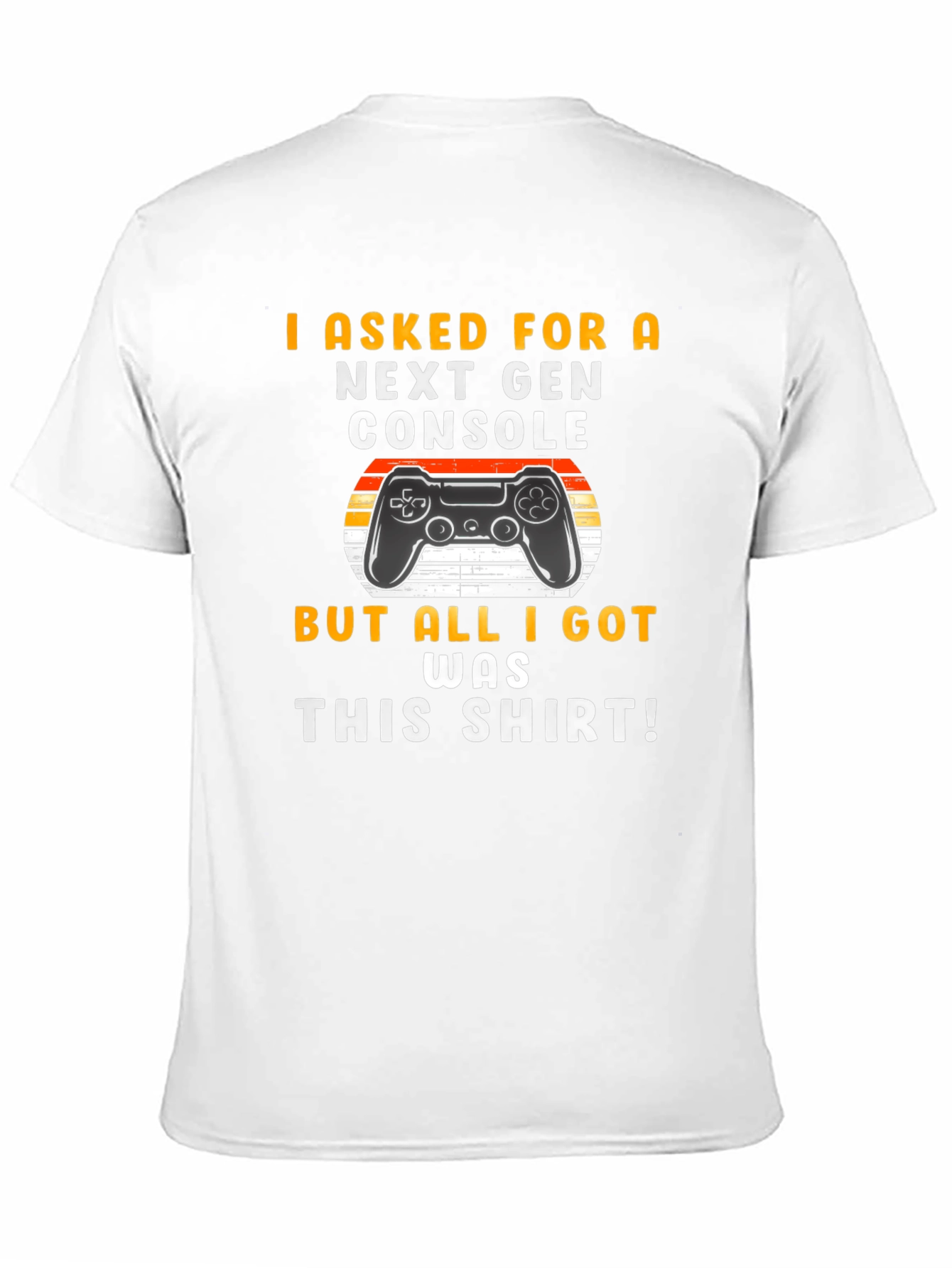 Black Gamer T-Shirt - Next Gen Console Graphic Tee view 11
