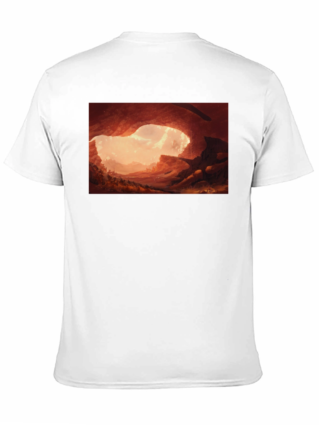 Black Cave Entrance Graphic Tee - Stylish Comfort view 11