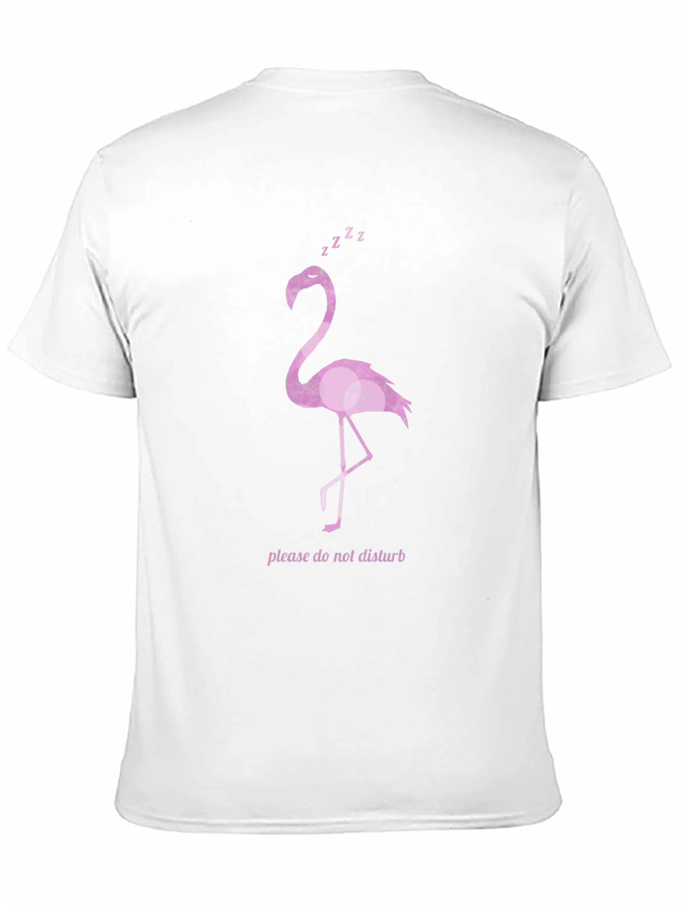 Black Sleeping Flamingo Graphic Tee view 11