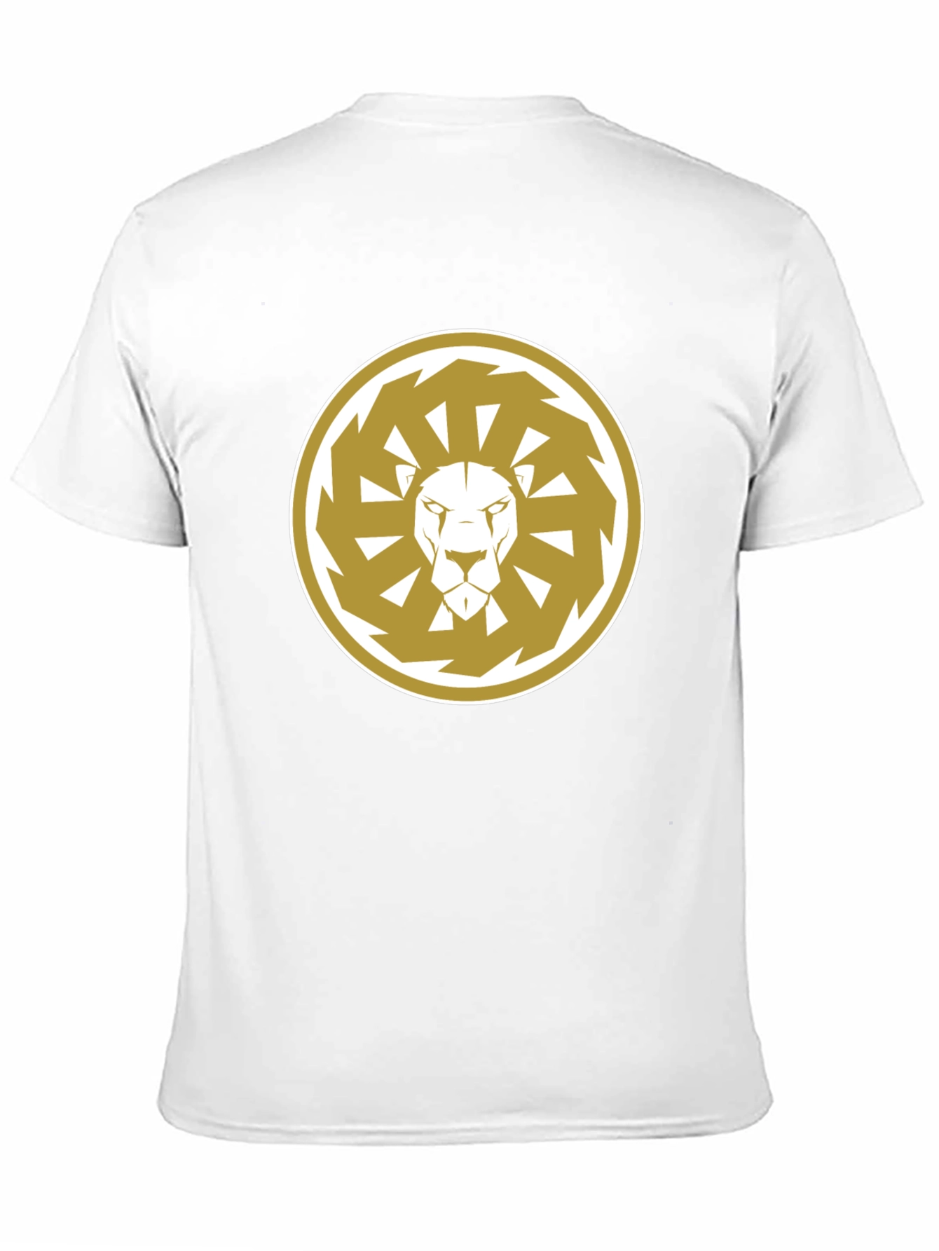 Black Lion Sun Wheel Black T-Shirt view 11
