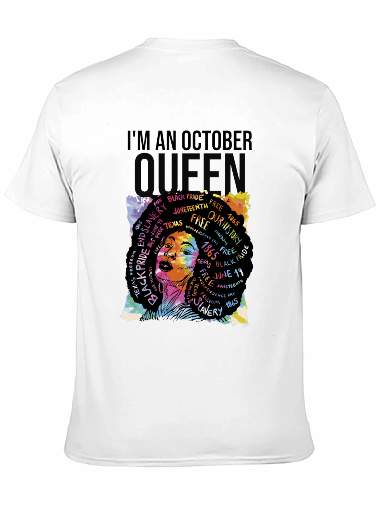 October Queen Black Pride T-Shirt - 11