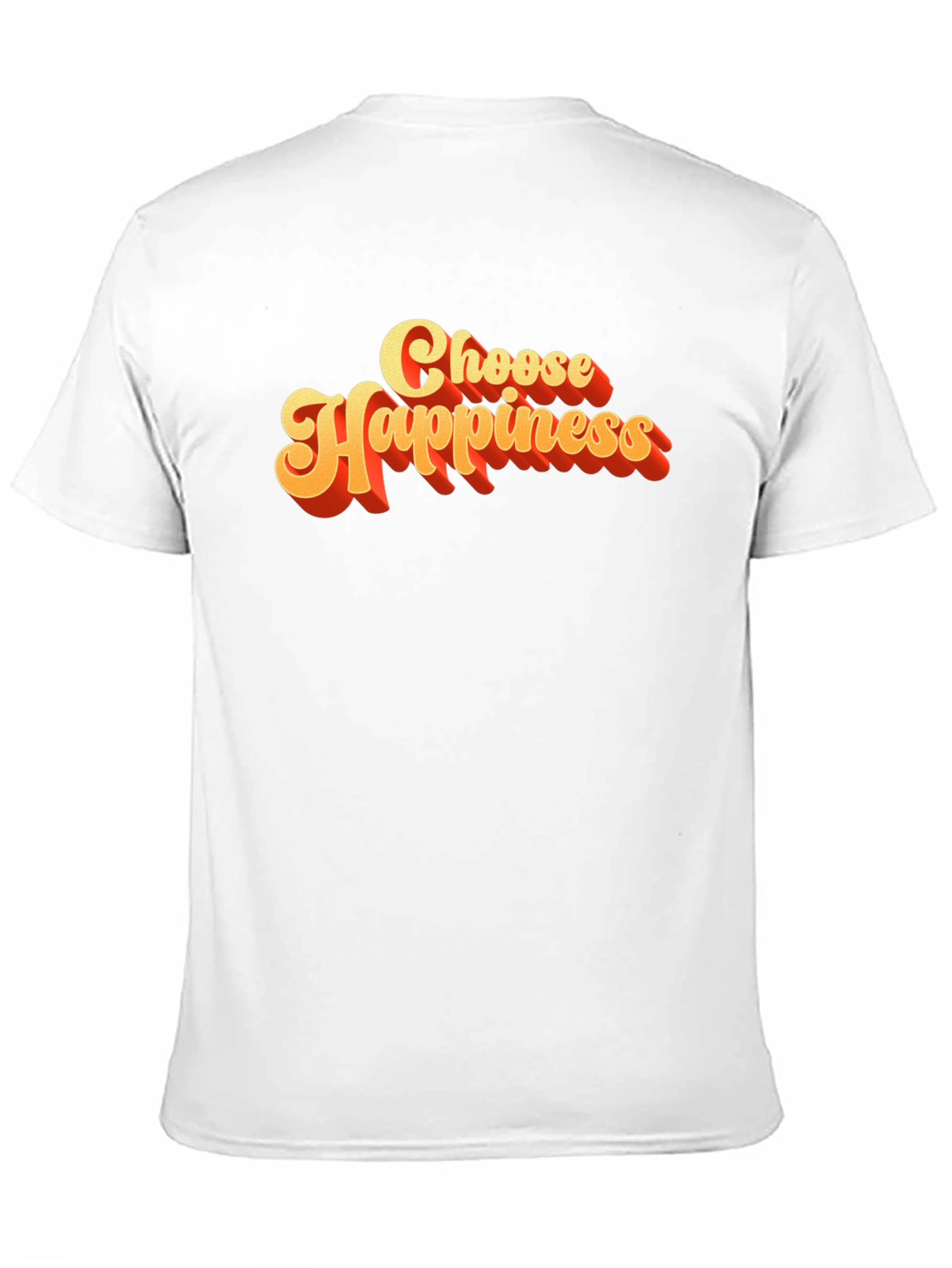 Choose Happiness T-Shirt - Retro Style - 11
