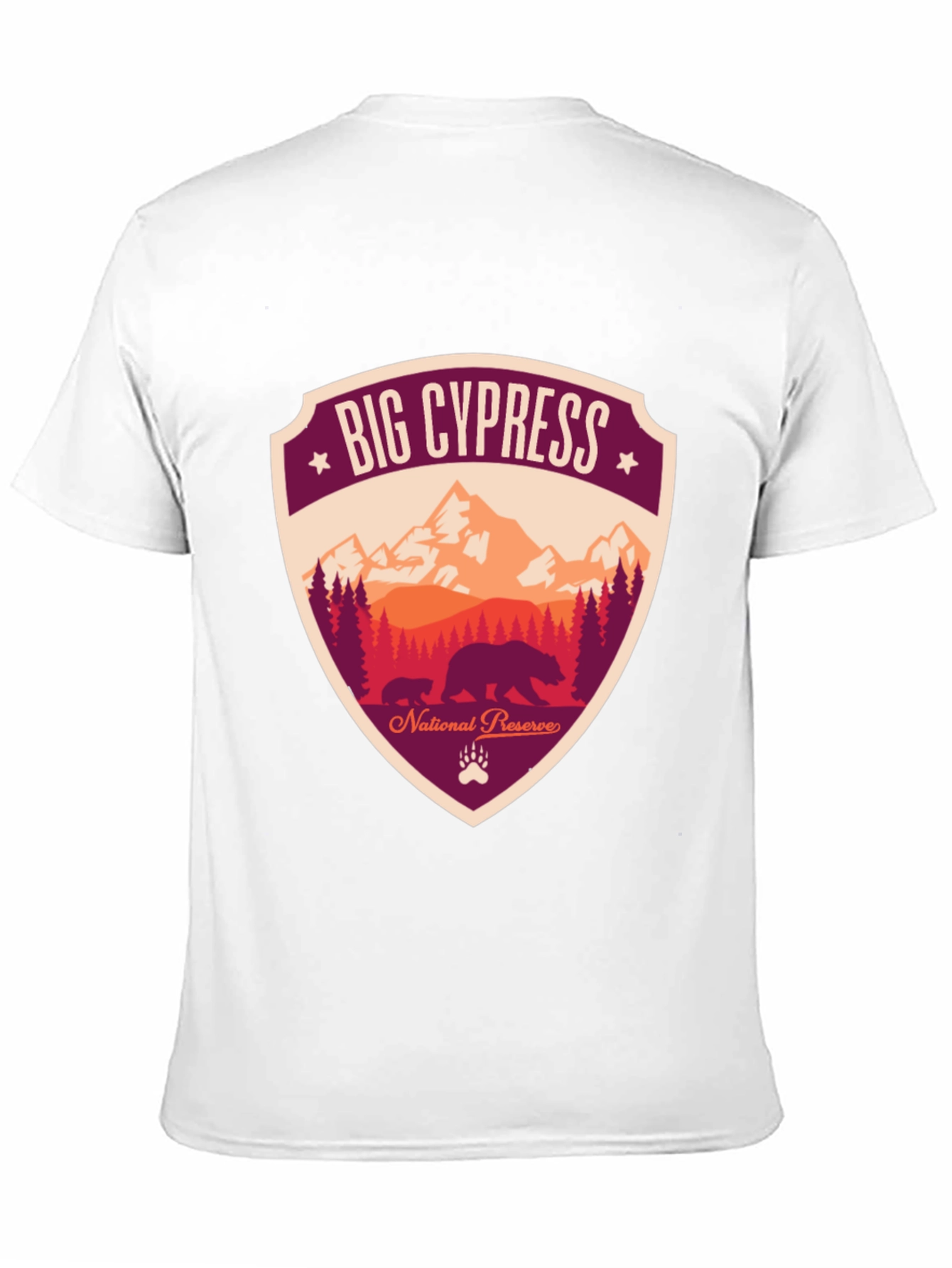 Black Big Cypress National Preserve Graphic T-Shirt view 11
