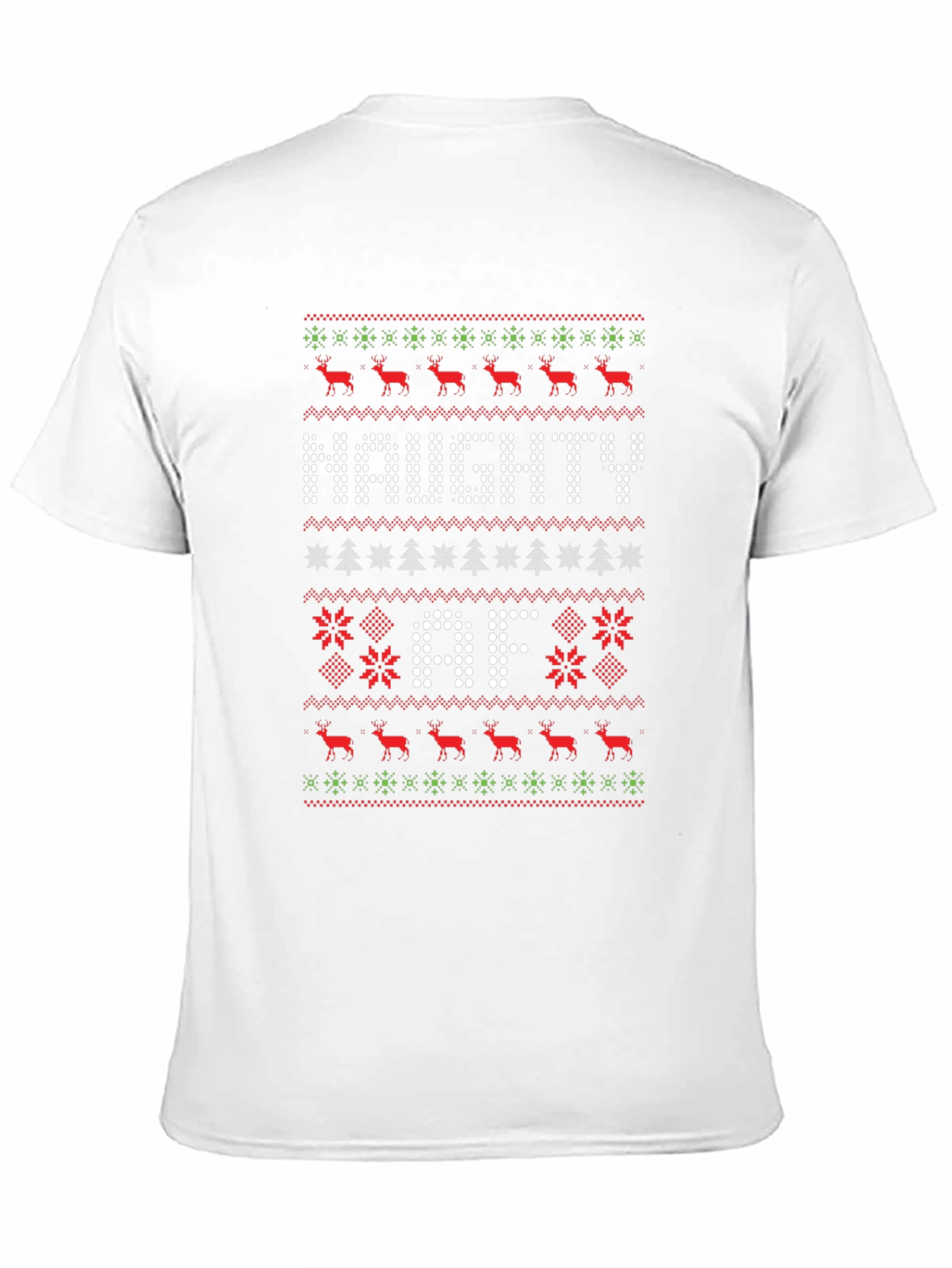 Black Naughty AF Christmas Sweater T-Shirt view 11