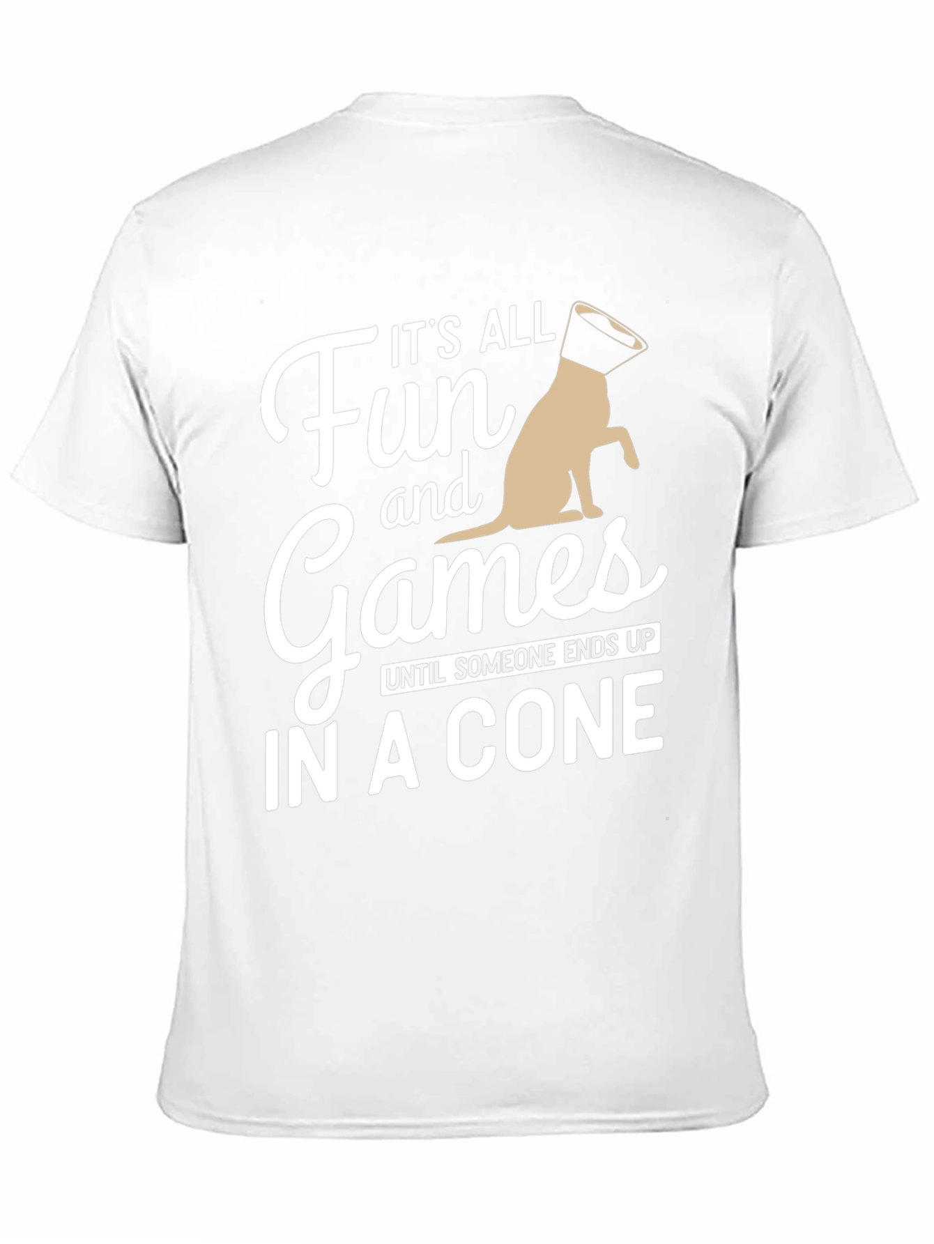 Black It's All Fun and Games T-Shirt view 11